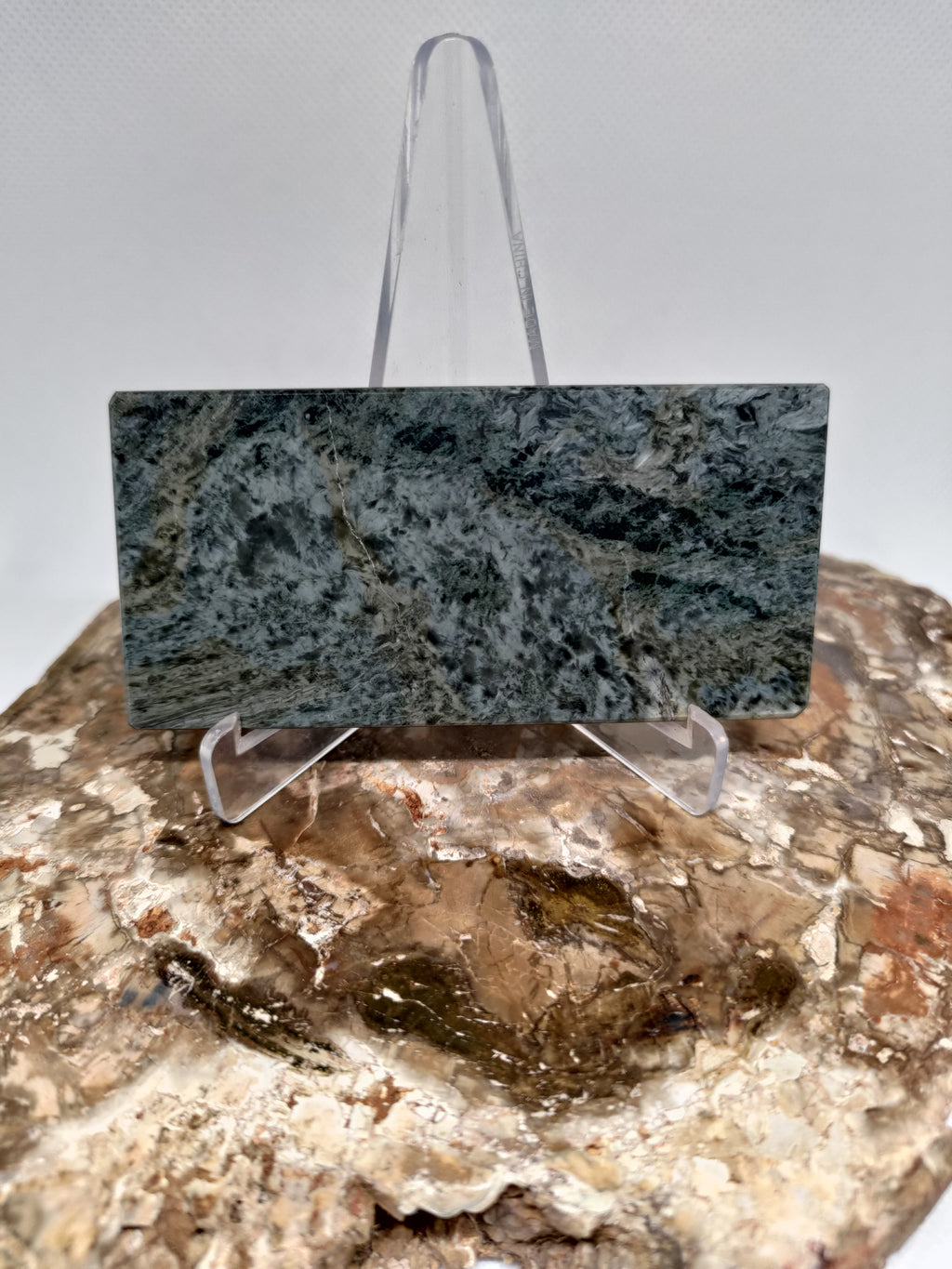 New Zealand Blue/Grey Diopside Display Slab (Large) Ref 0054