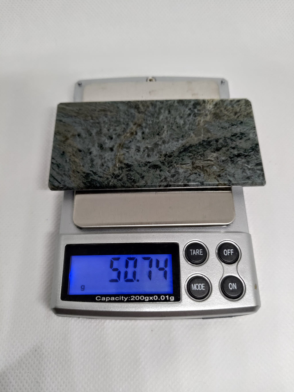 New Zealand Blue/Grey Diopside Display Slab (Large) Ref 0054
