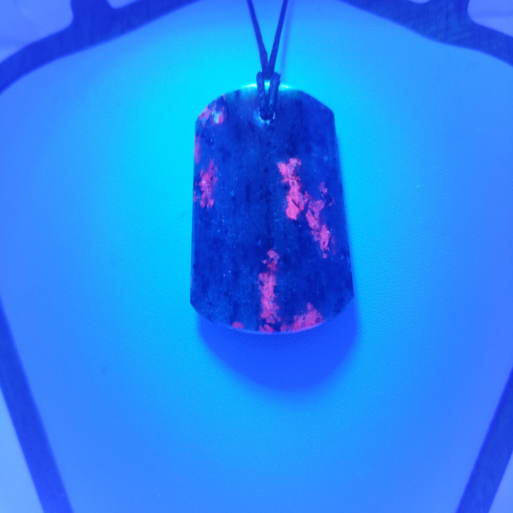 Hand Made Ruby Zoisite Pendant 0076