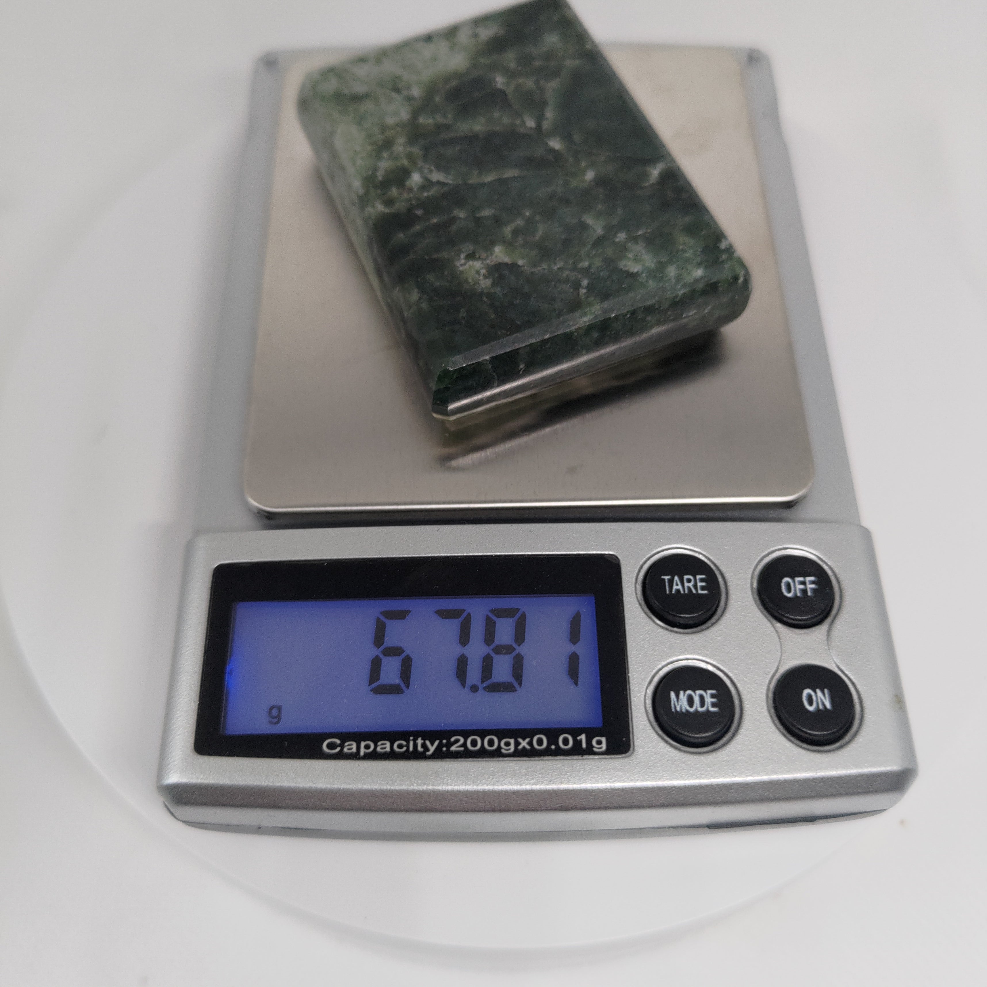 New Zealand Pounamu Display Slab (small) Ref 0082