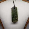 Pounamu Toki – Hand-Carved New Zealand Greenstone Adze 0094