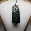 Pounamu Toki – Hand-Carved New Zealand Greenstone Adze 0099