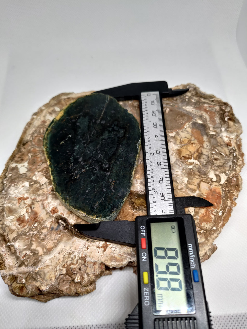 New Zealand Pounamu Display Slab (large) Ref 0112