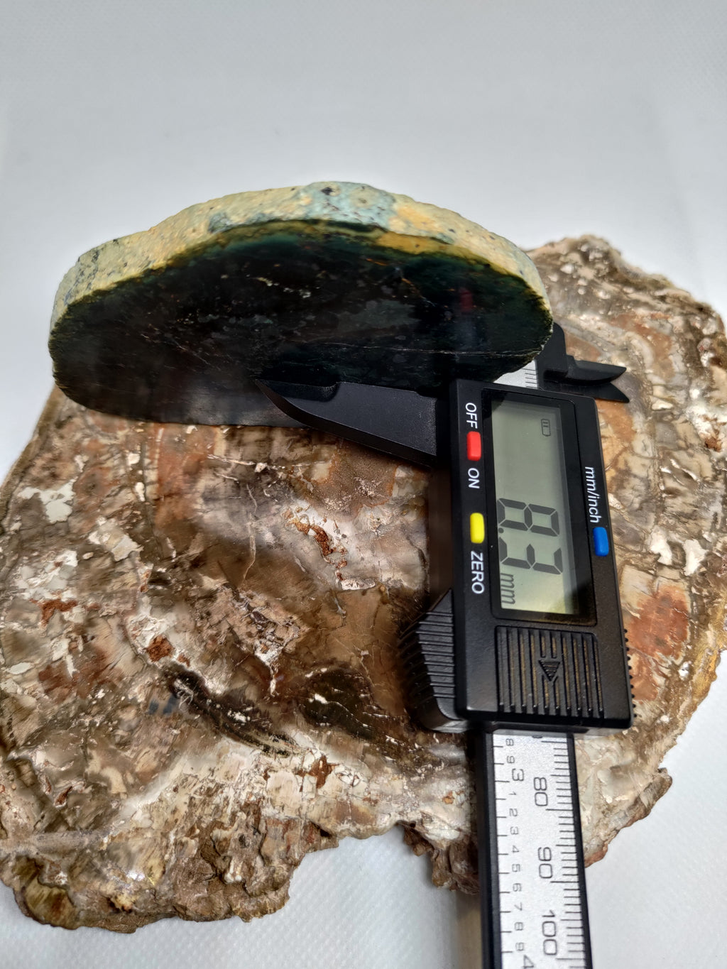 New Zealand Pounamu Display Slab (large) Ref 0112