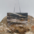 Hand Made New Zealand Schist With Quartz Inclusion Display Medium Slab Ref: 0116