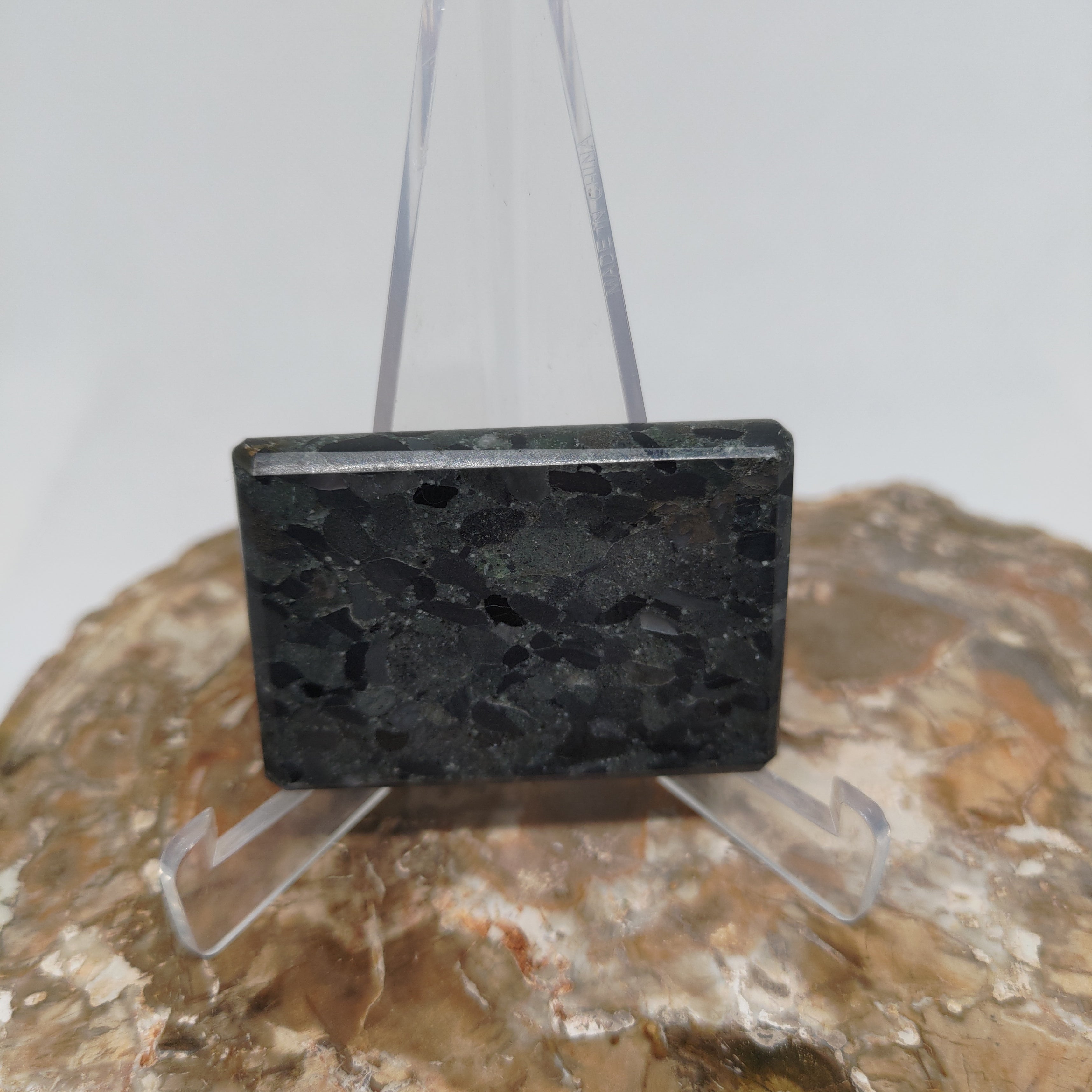 Hand Made New Zealand Conglomerate Stone Display Slab (Small) Ref: 0119