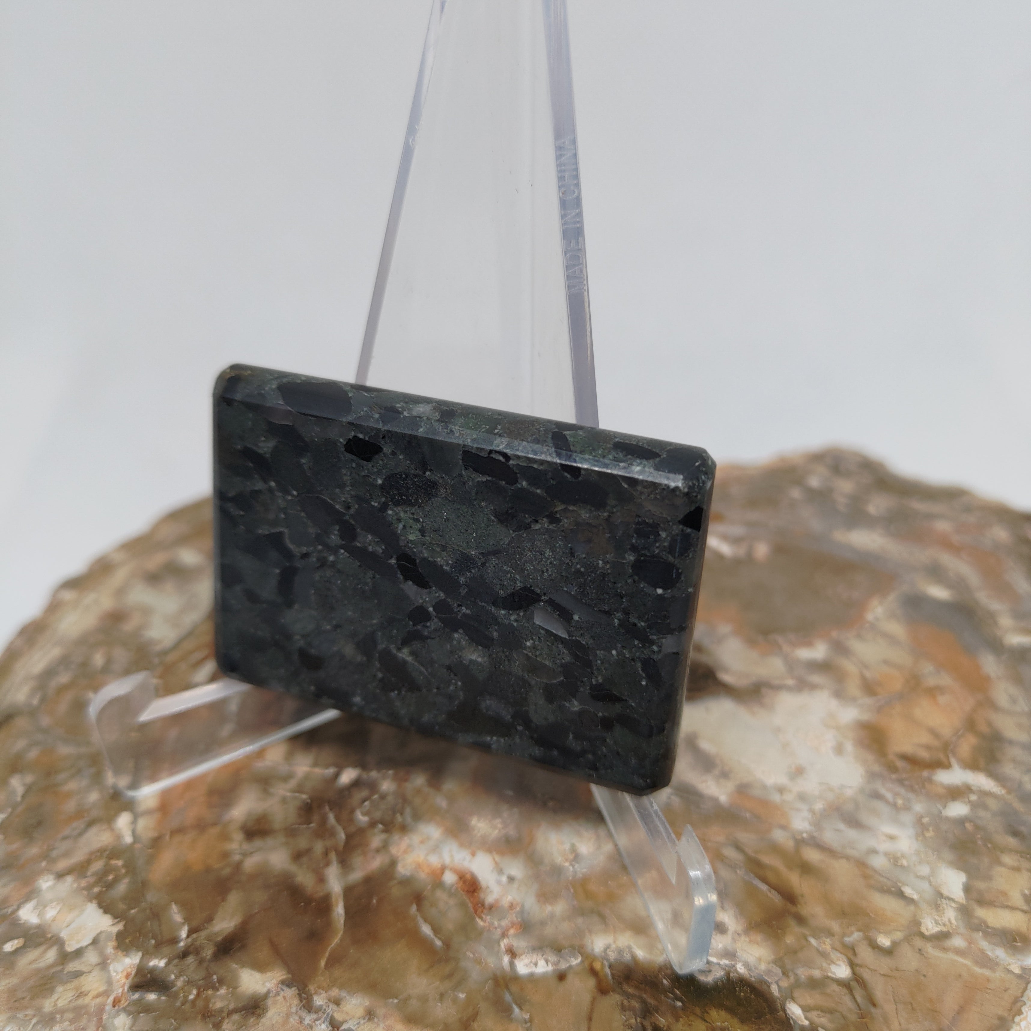 Hand Made New Zealand Conglomerate Stone Display Slab (Small) Ref: 0119