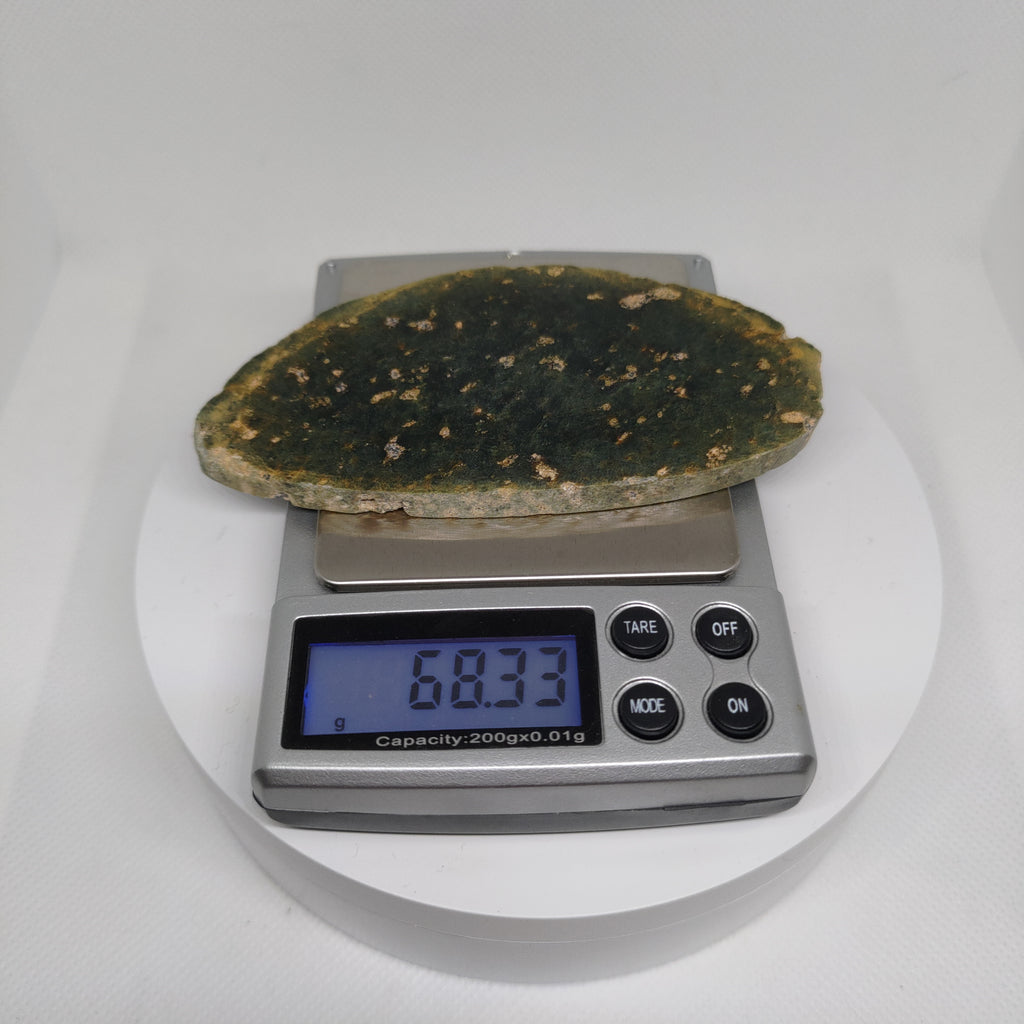 New Zealand Pounamu Display Slab (large) Ref 0131