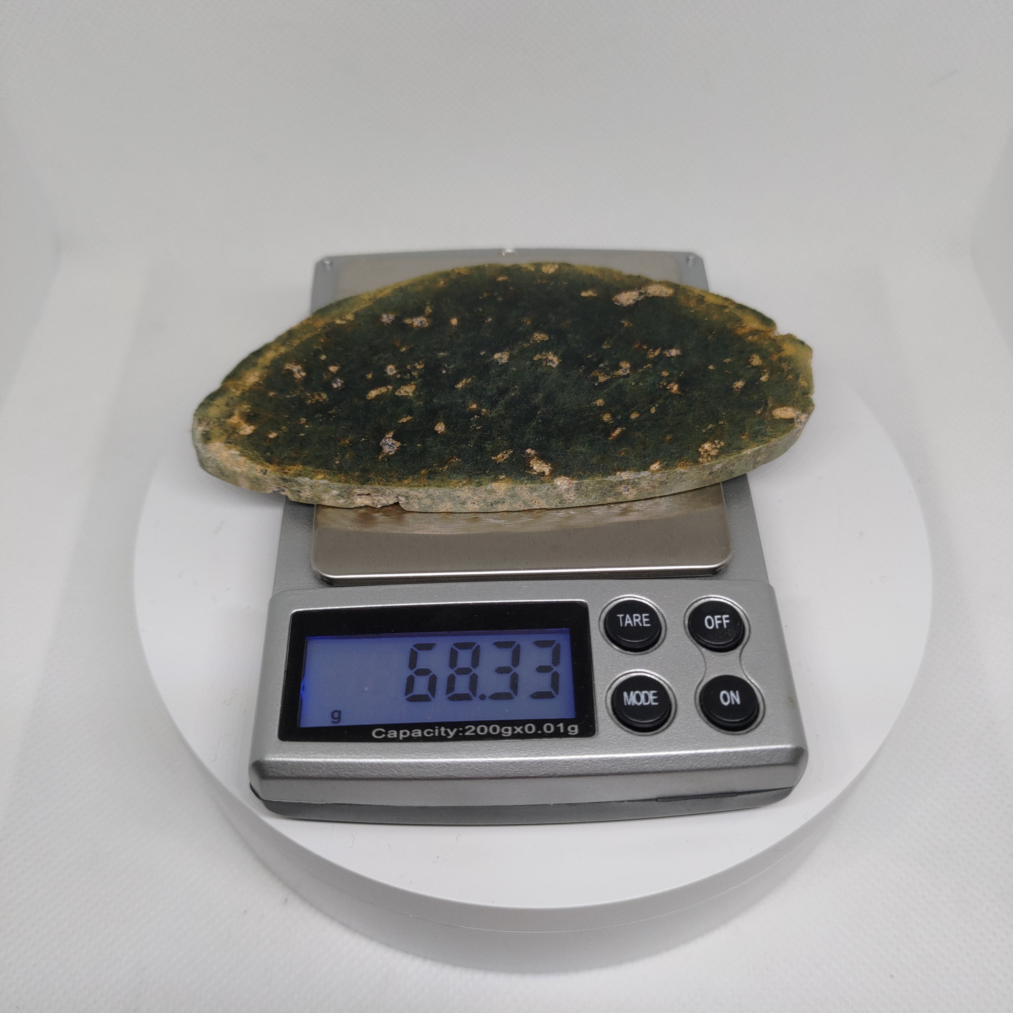 New Zealand Pounamu Display Slab (large) Ref 0131
