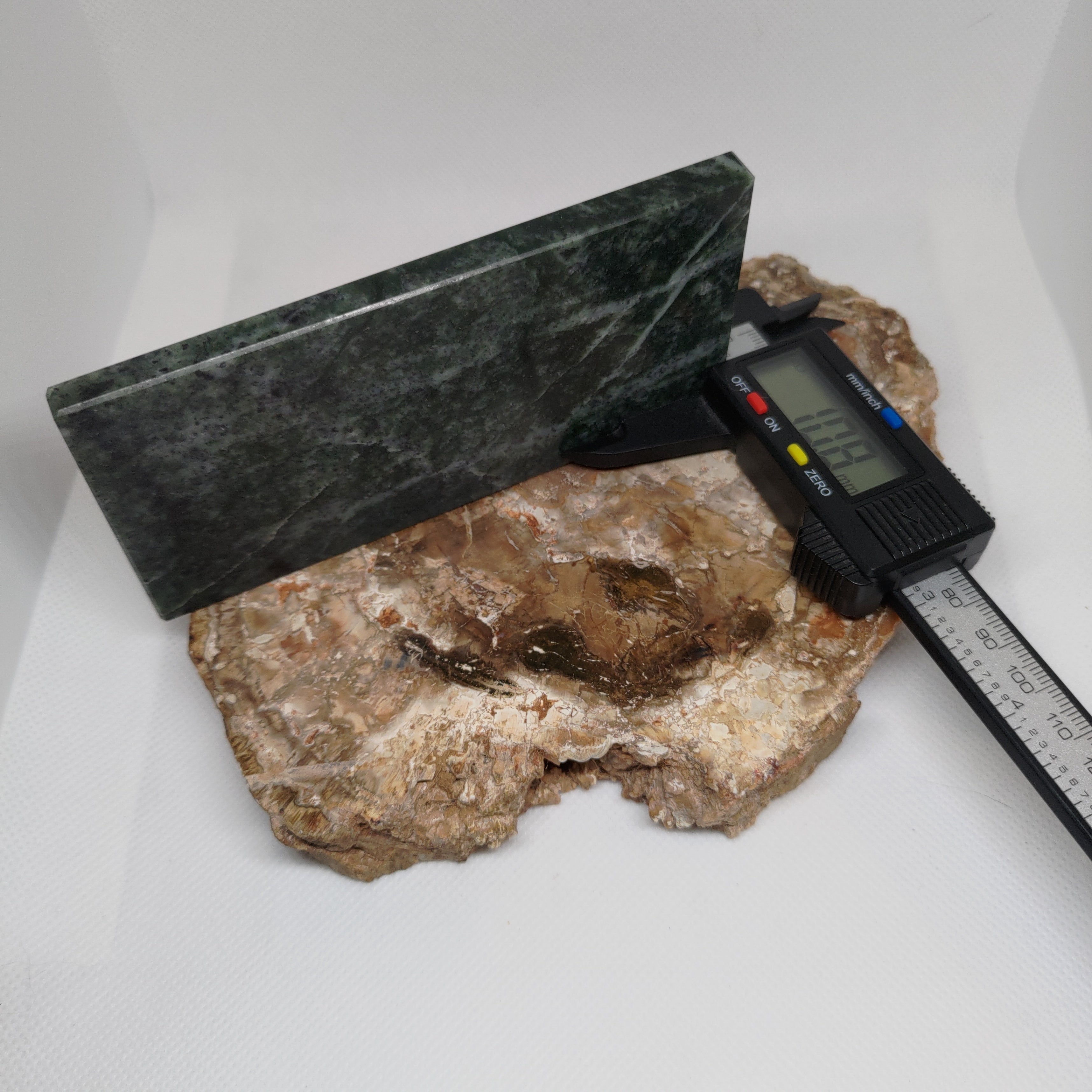 New Zealand Pounamu Display Slab (large) Ref 0136