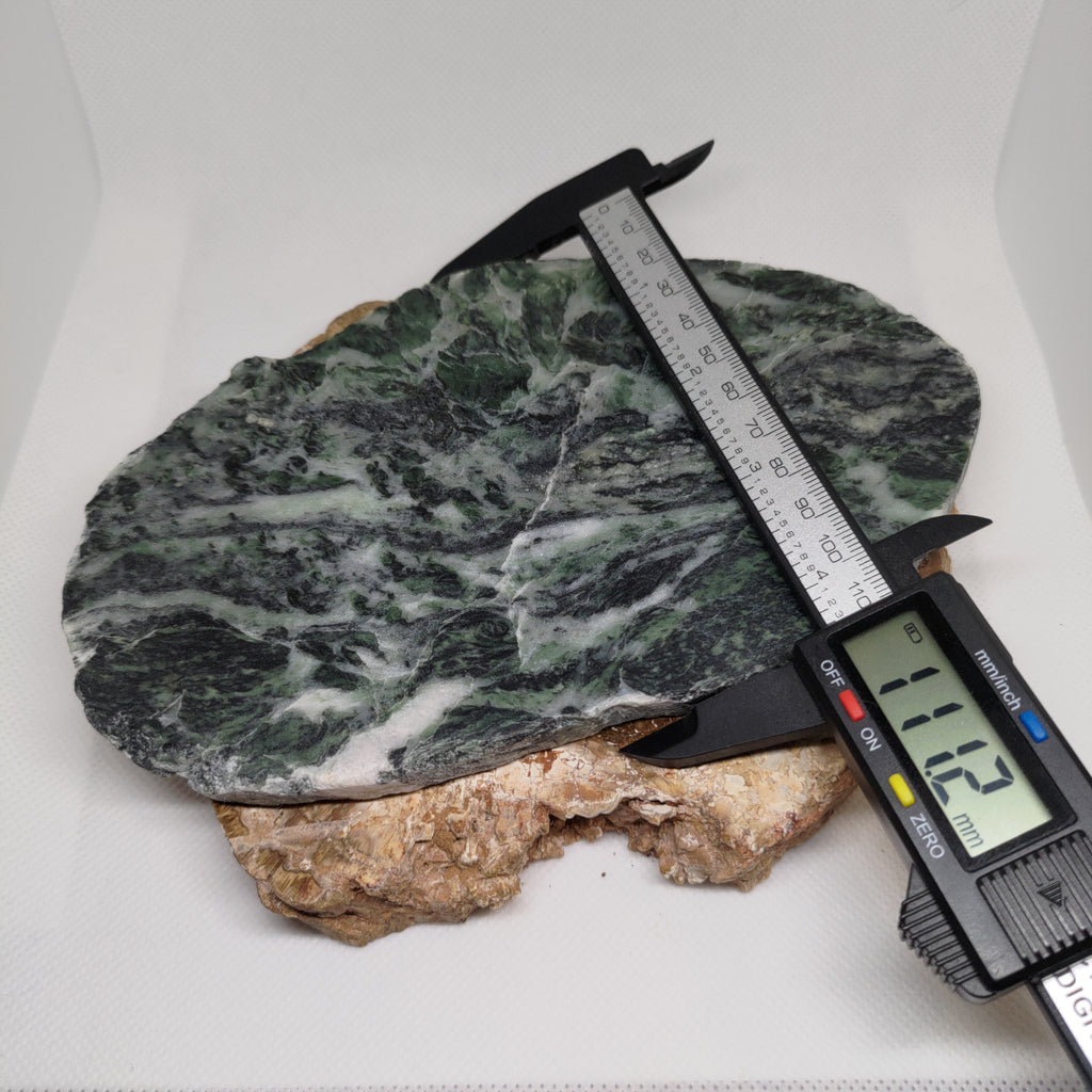 New Zealand Pounamu Display Slab (XL) Ref 0137