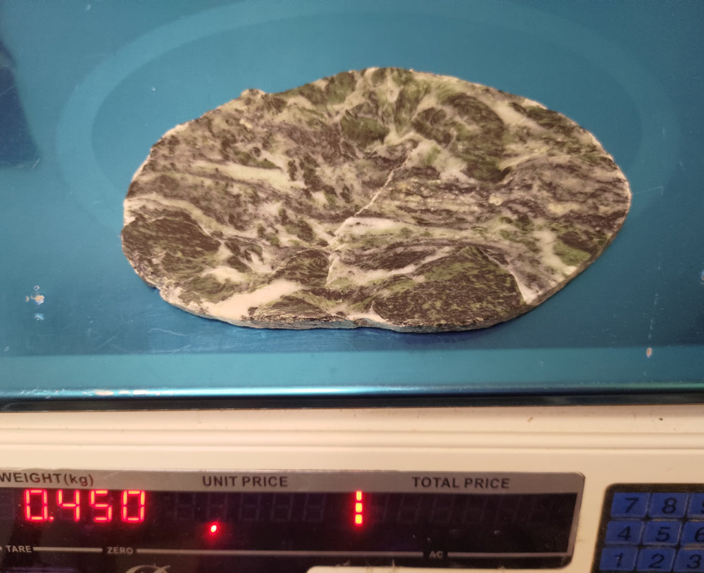 New Zealand Pounamu Display Slab (XL) Ref 0137