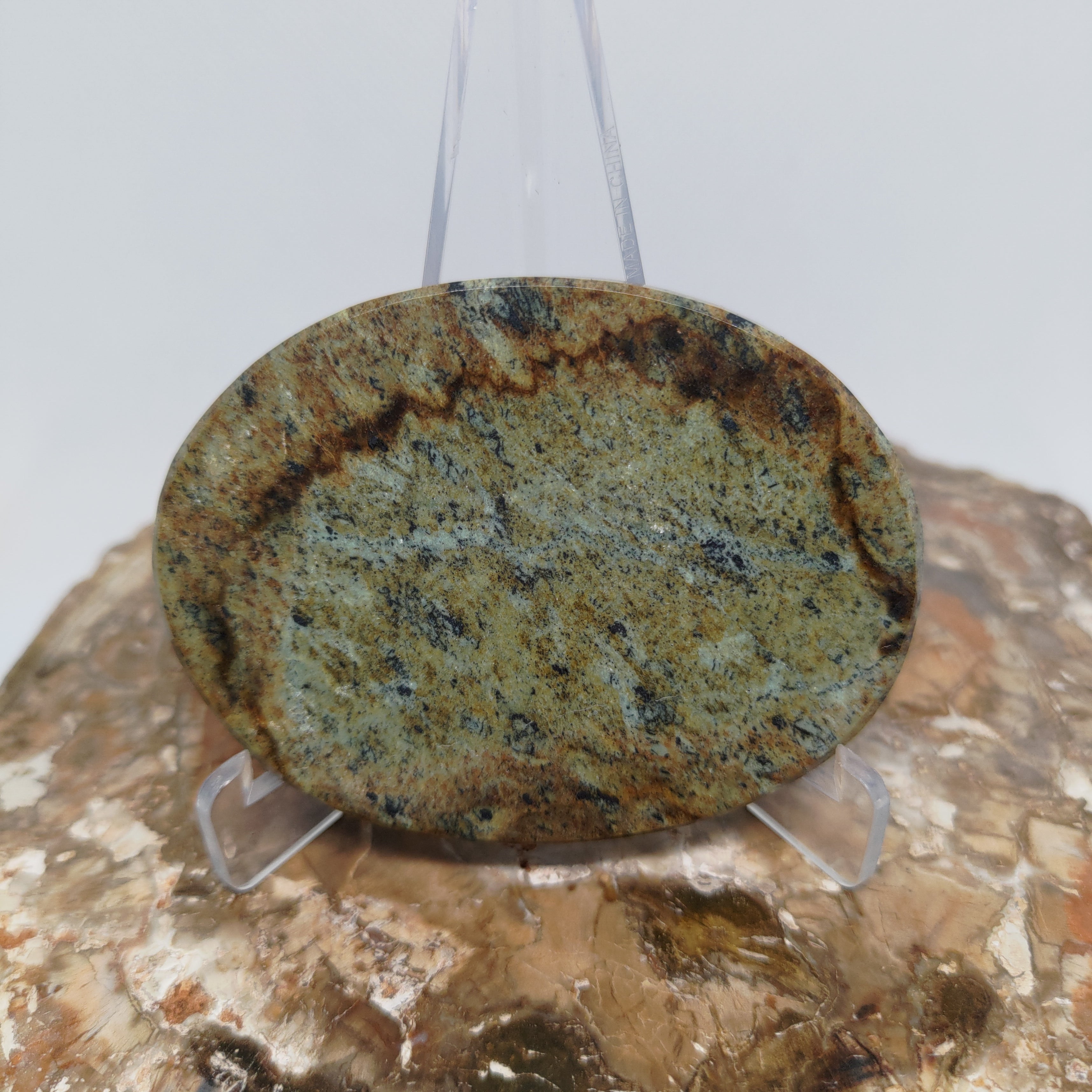 Hand Made New Zealand Obay Stone Polished Display slab Ref: 0141