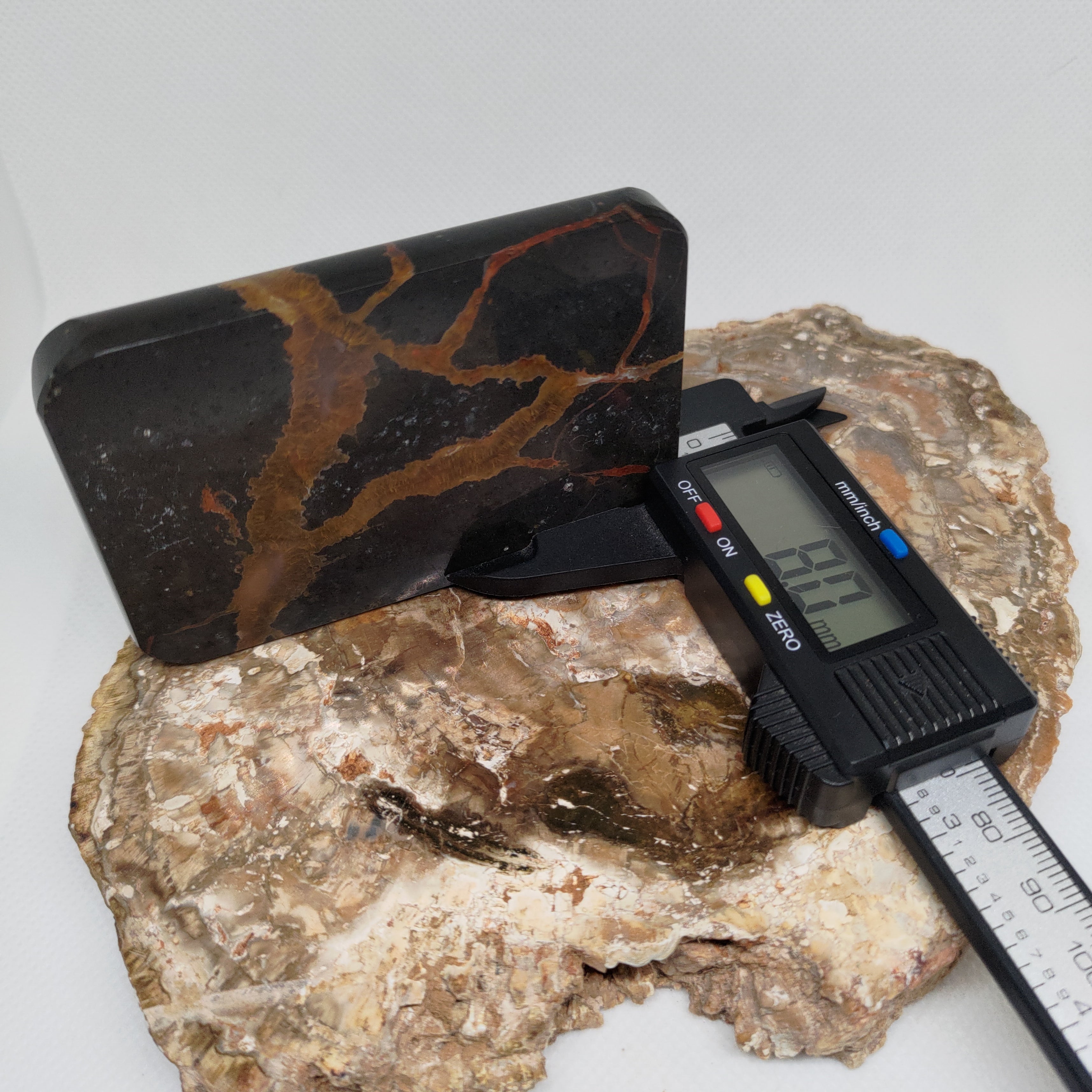 New Zealand Thunder Egg Polished Display Slab (Large) Ref 0142