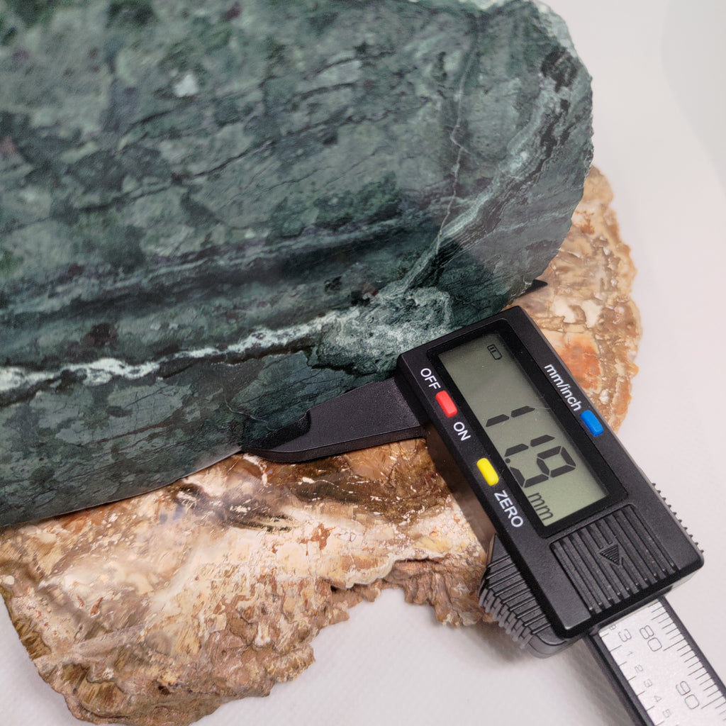 New Zealand Pounamu Display Slab (XL) Ref 0144