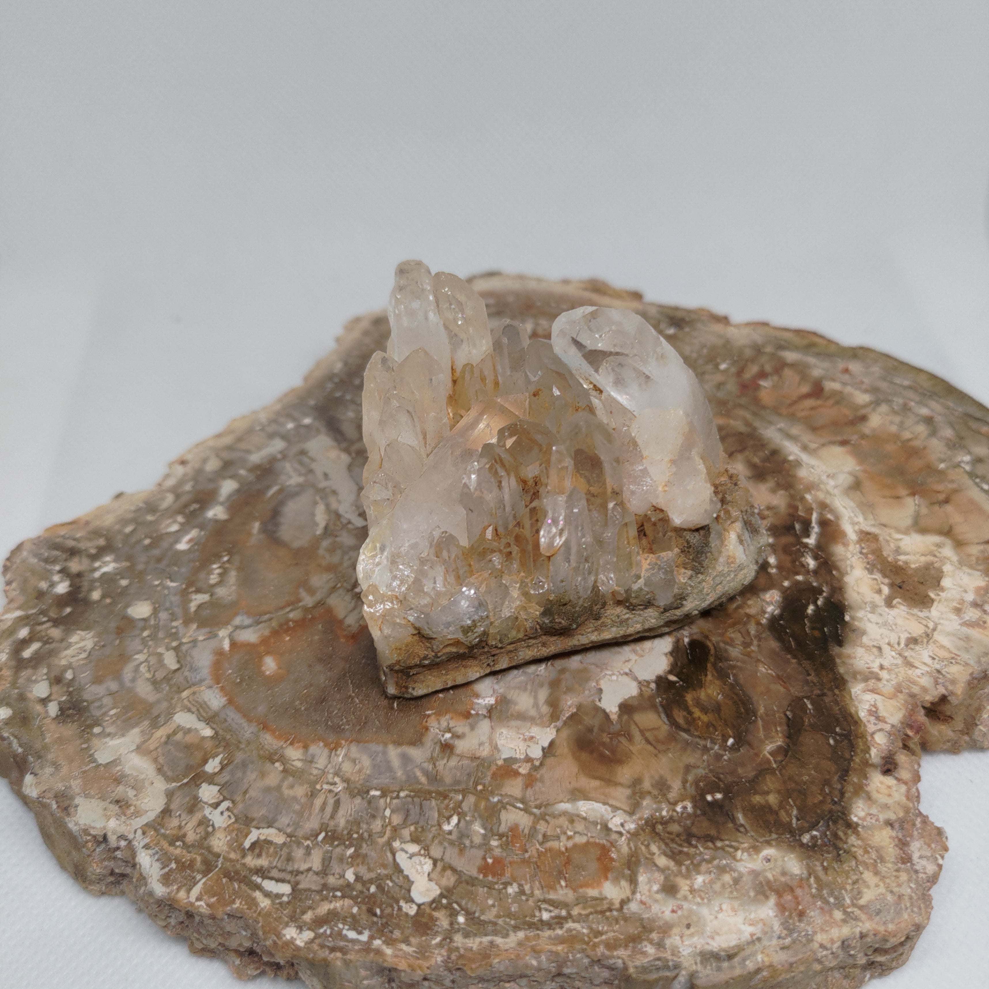 Pakistani clear quartz cluster specimen Ref: 0158