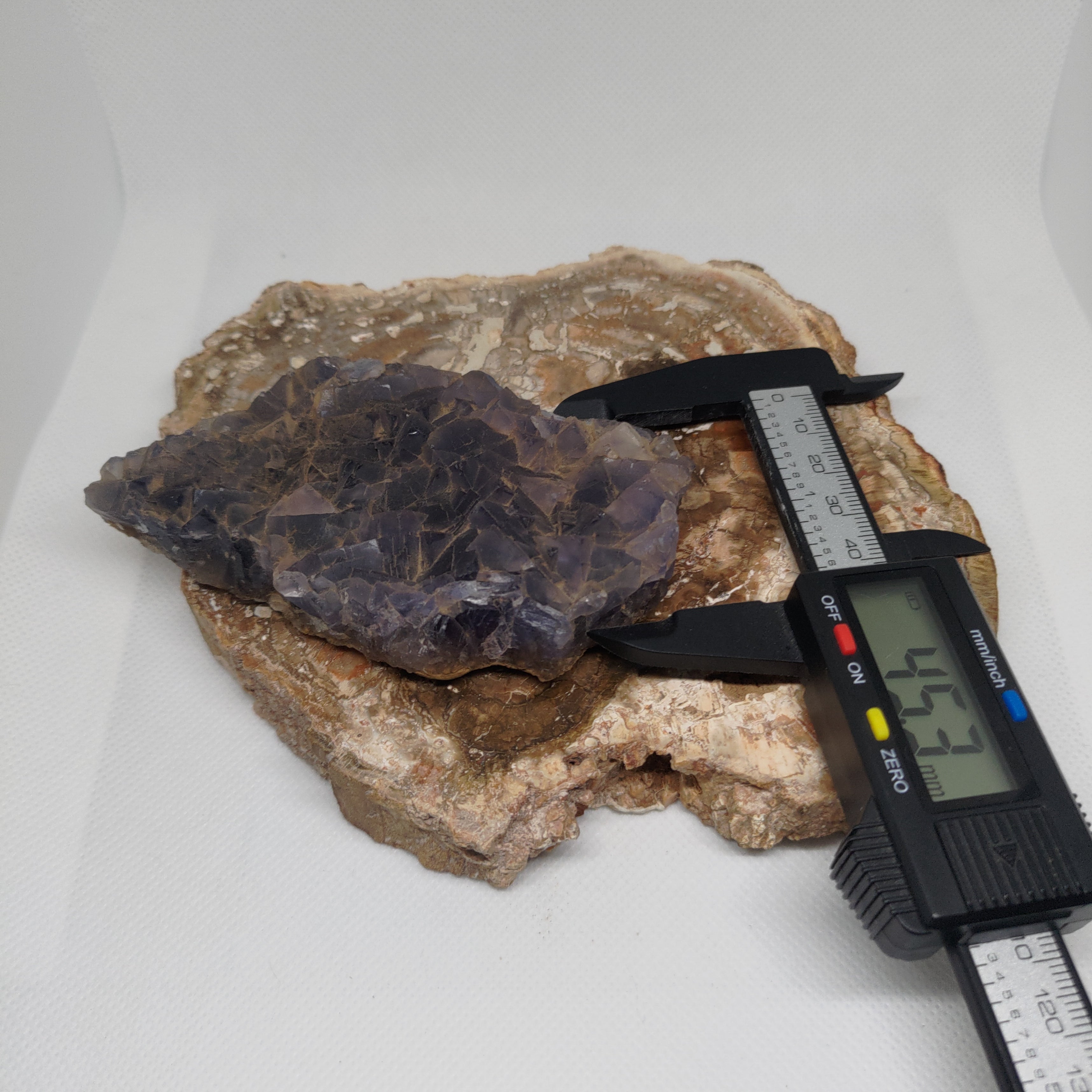 Natural Purple Cubic Fluorite Specimen Ref: 0159