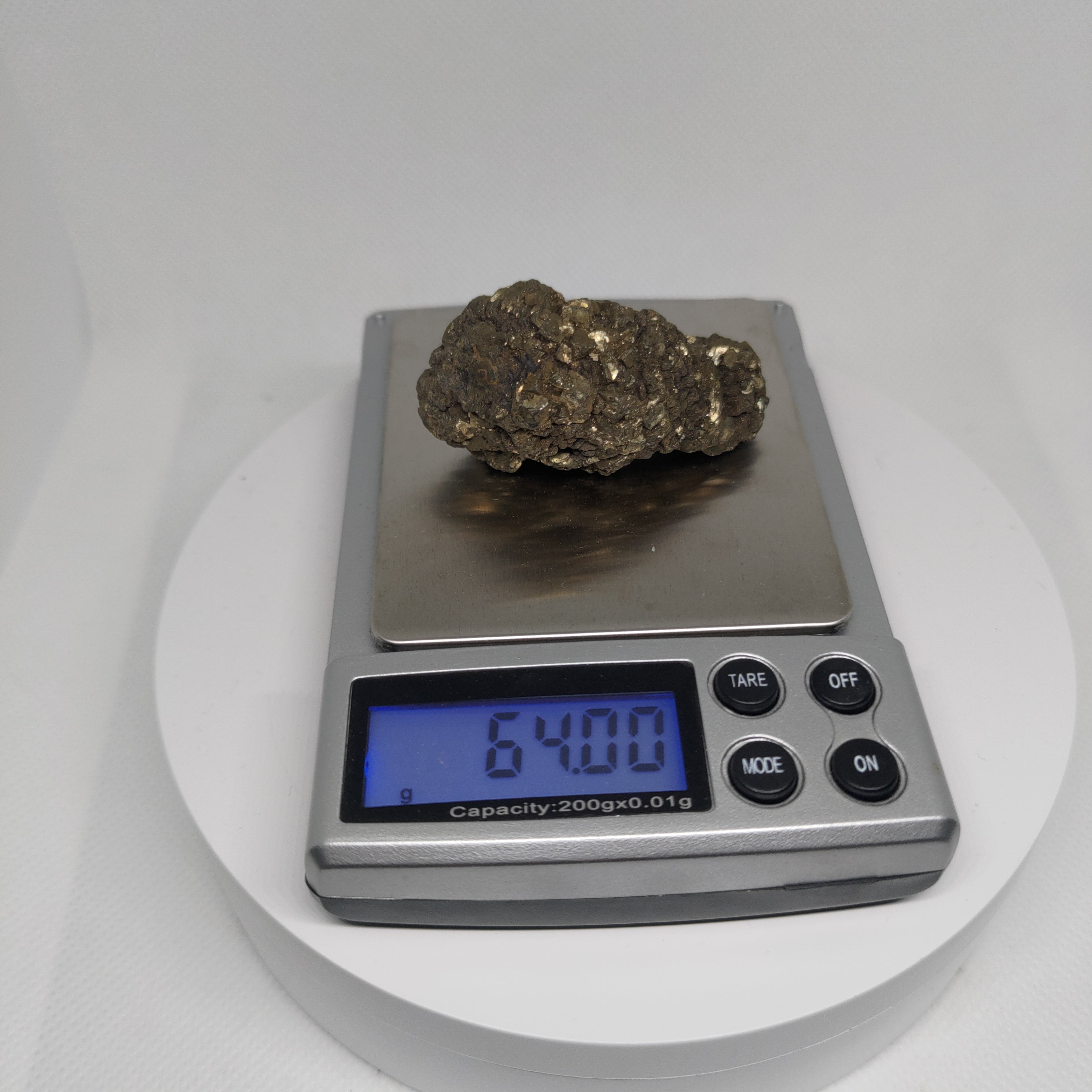 Natural Botryoidal and Microcrystalline Pyrite Cluster Specimen from Pakistan Ref: 0160