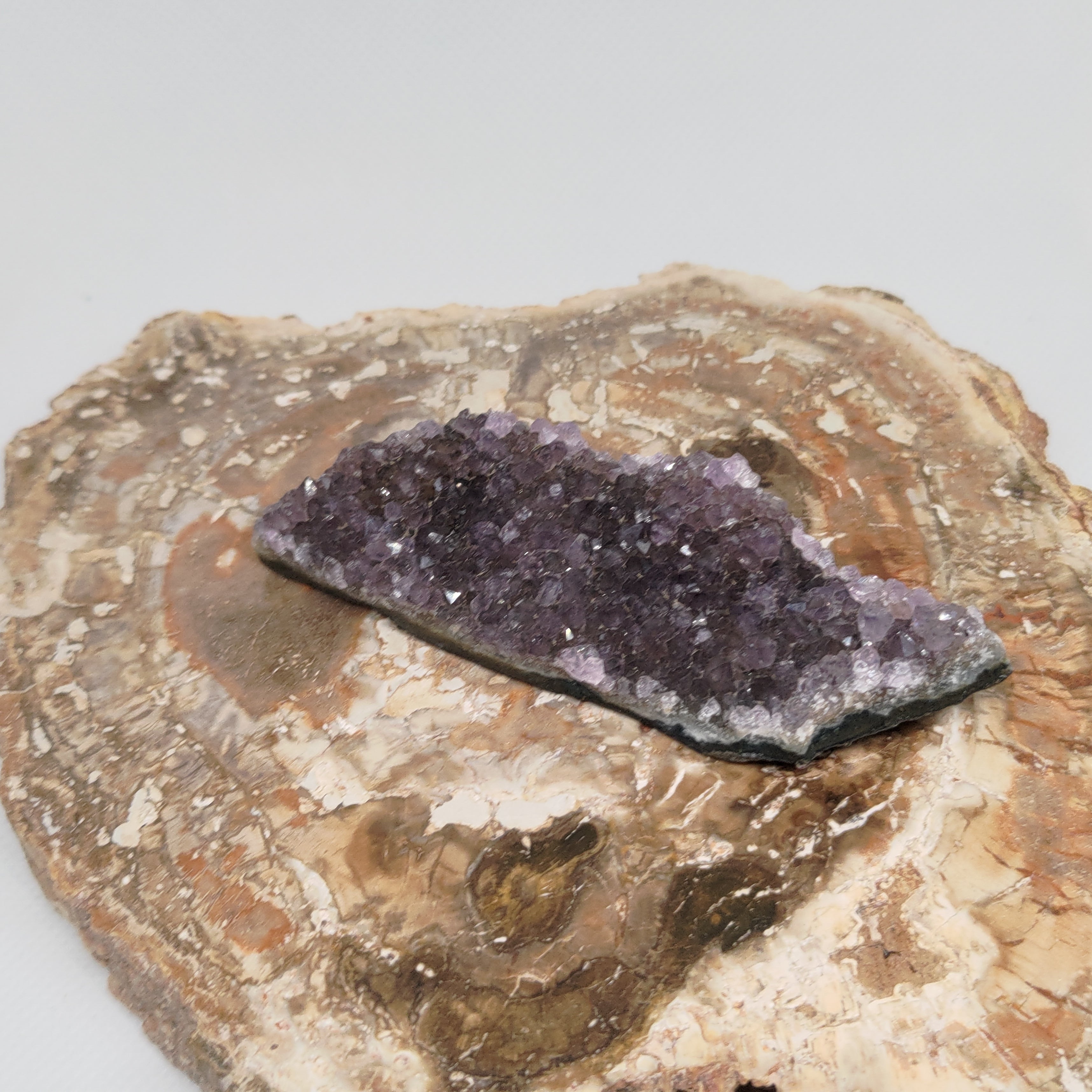 Purple Amethyst Crystal Cluster Specimen Ref: 0161