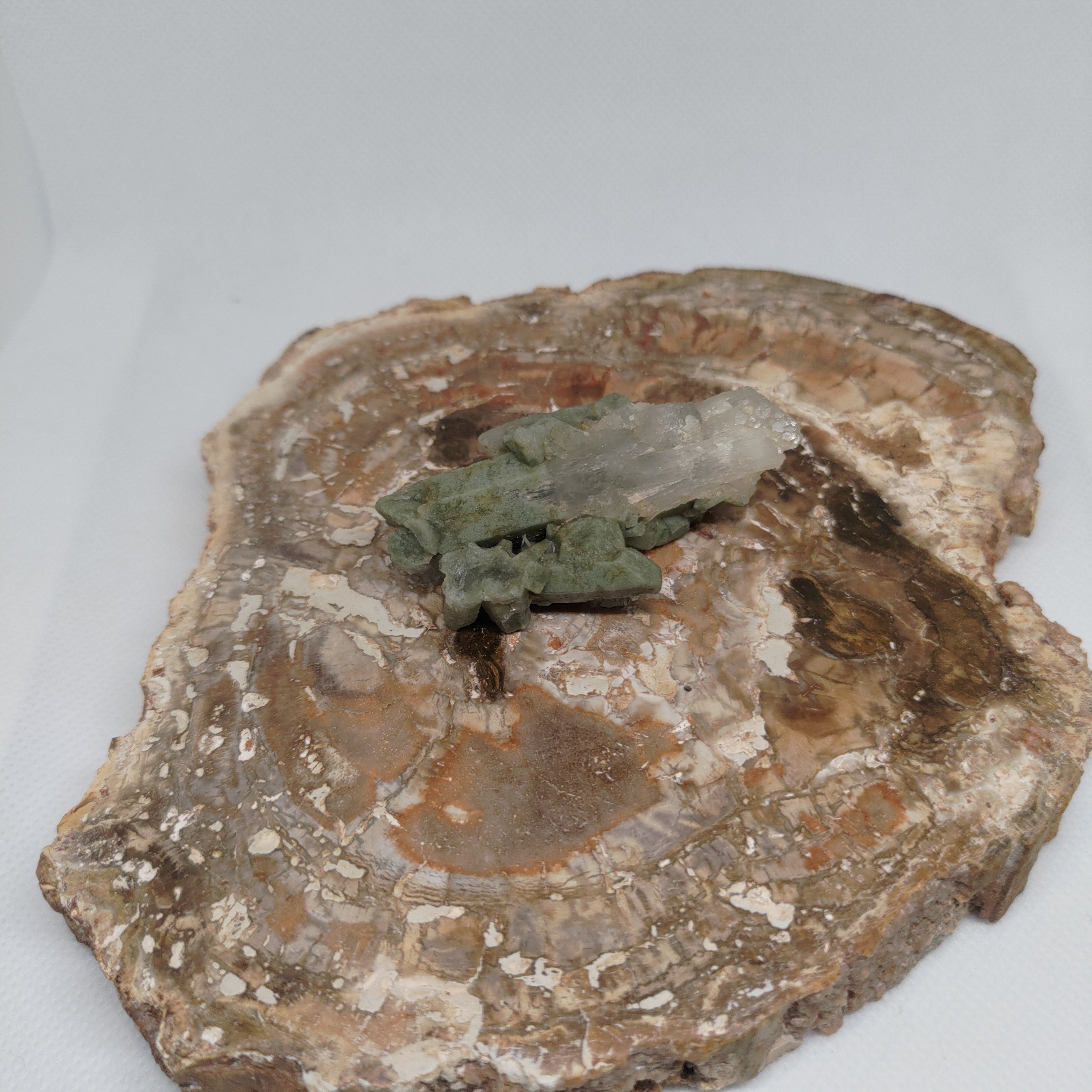 Chlorite Included Quartz Pakistan Specimen Ref: 0163