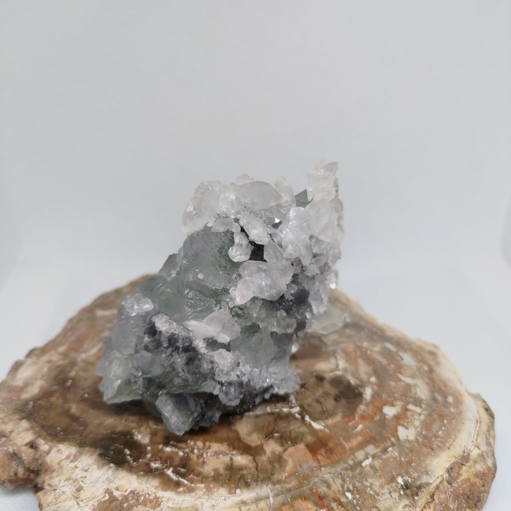 Fluorite with Calcite Specimen Ref: 0172