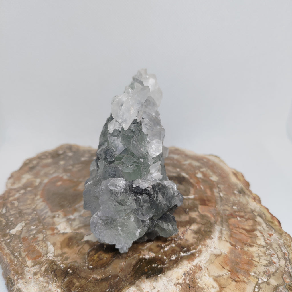 Fluorite with Calcite Specimen Ref: 0172
