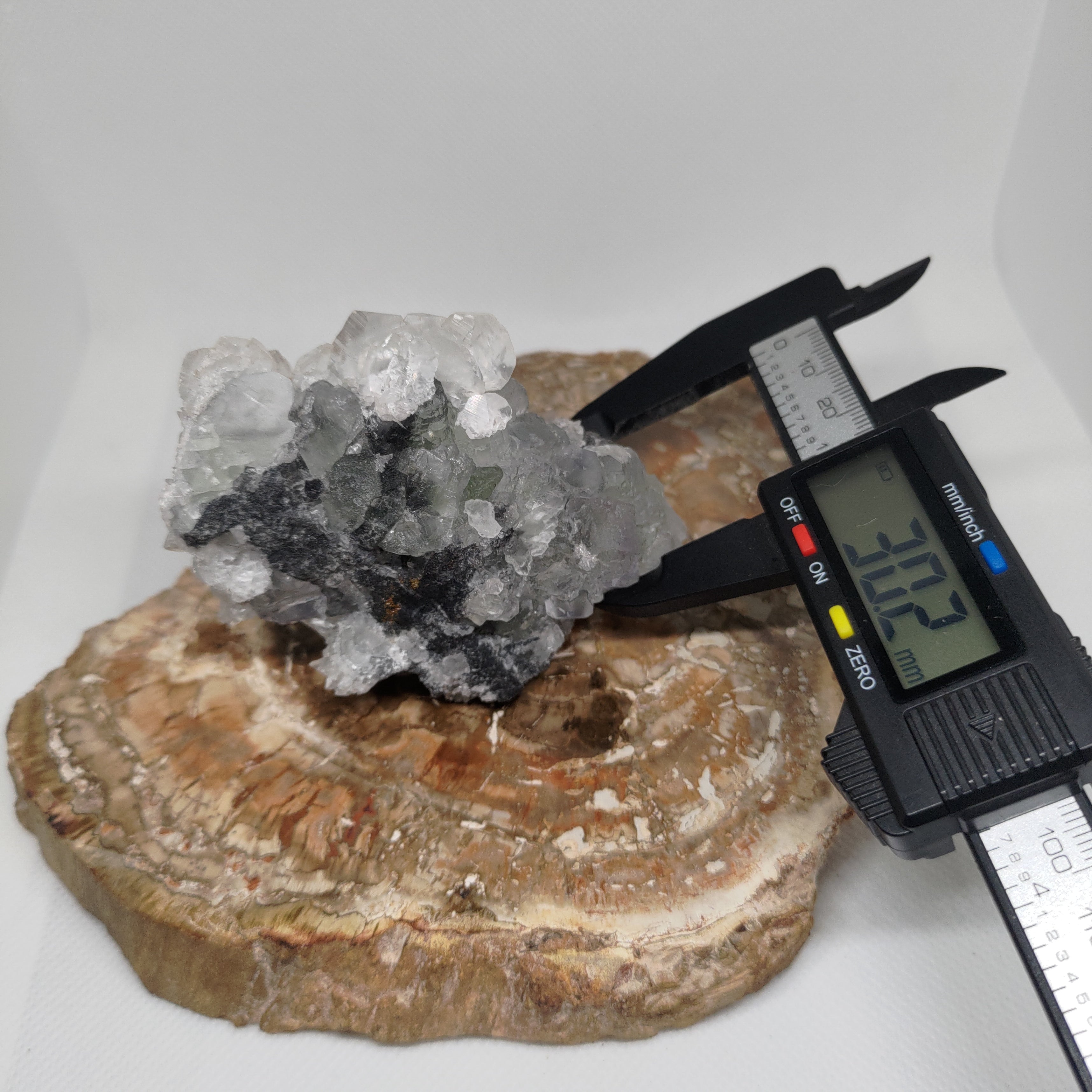 Fluorite with Calcite Specimen Ref: 0172
