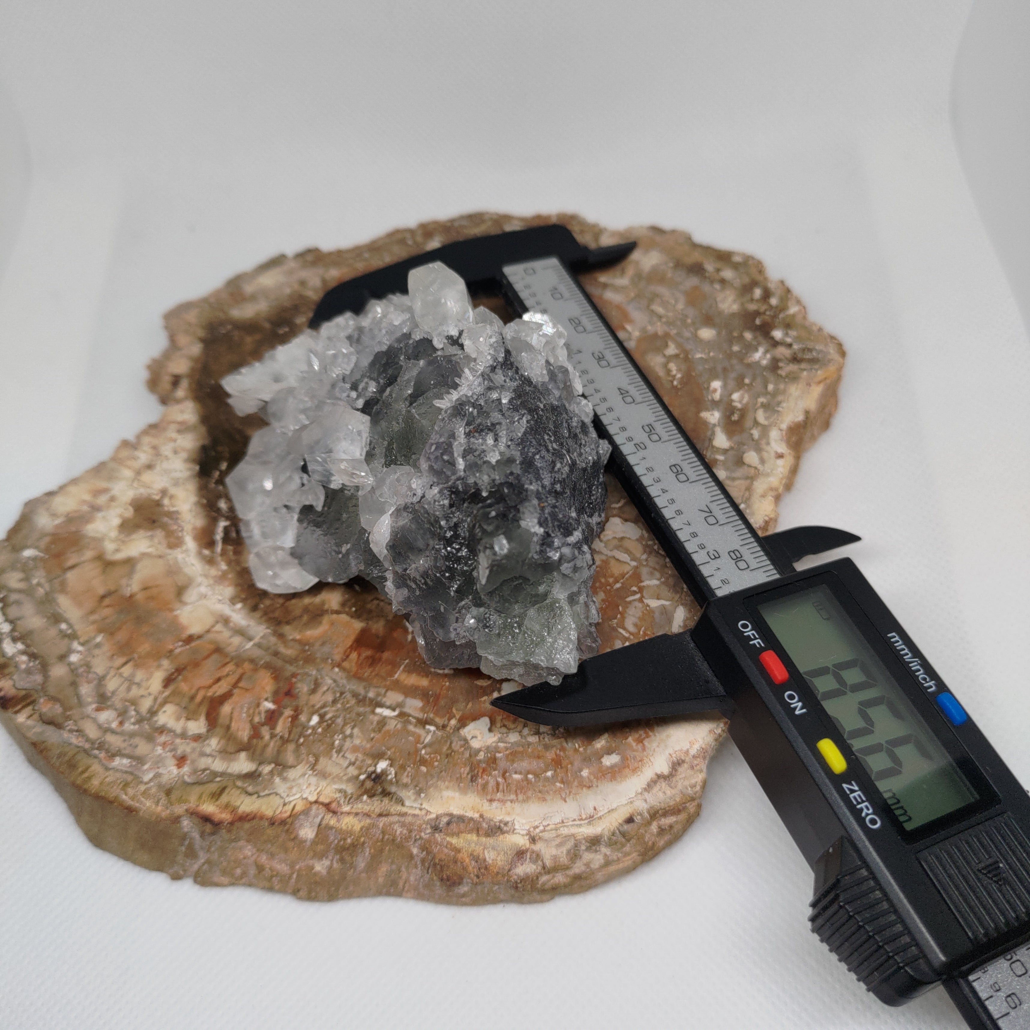 Fluorite with Calcite Specimen Ref: 0172