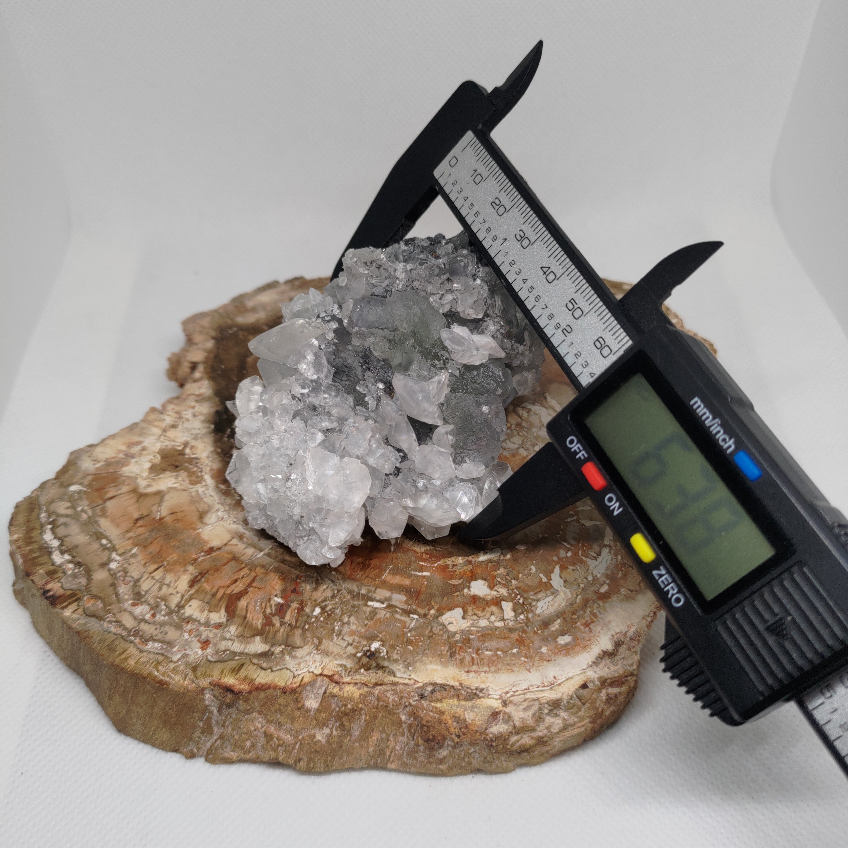Fluorite with Calcite Specimen Ref: 0172