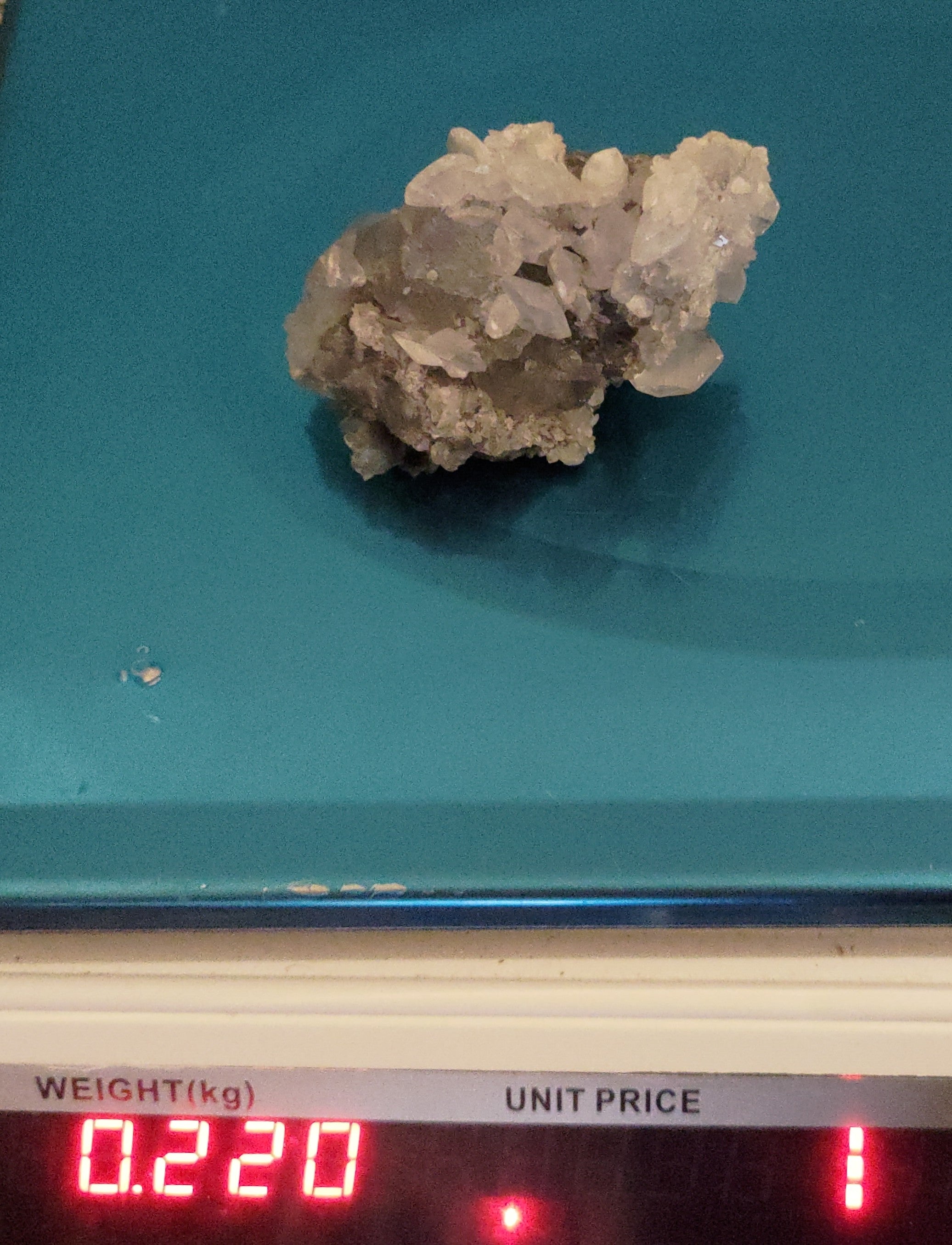 Fluorite with Calcite Specimen Ref: 0172