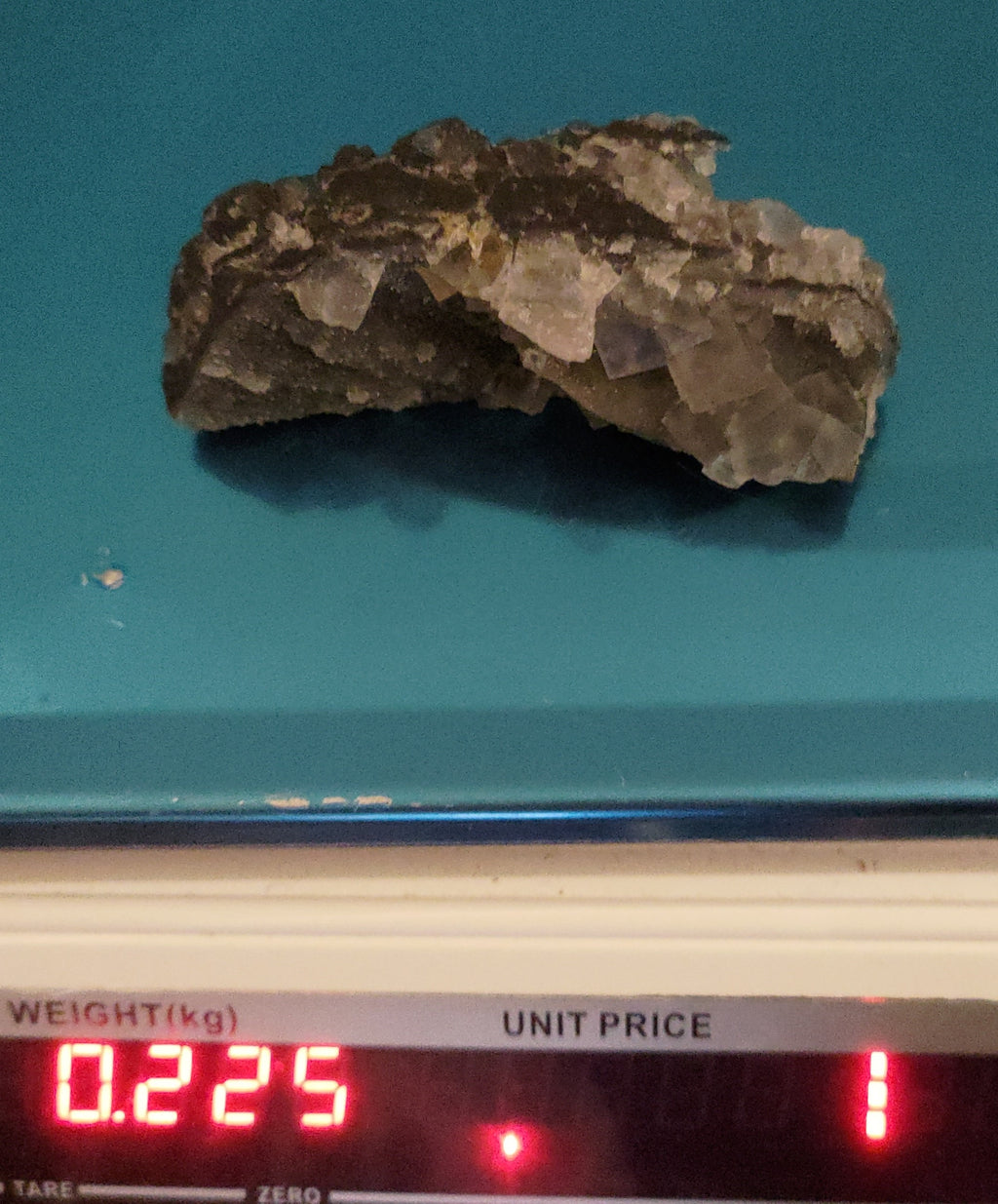 Fluorite with Calcite Specimen Ref: 0173
