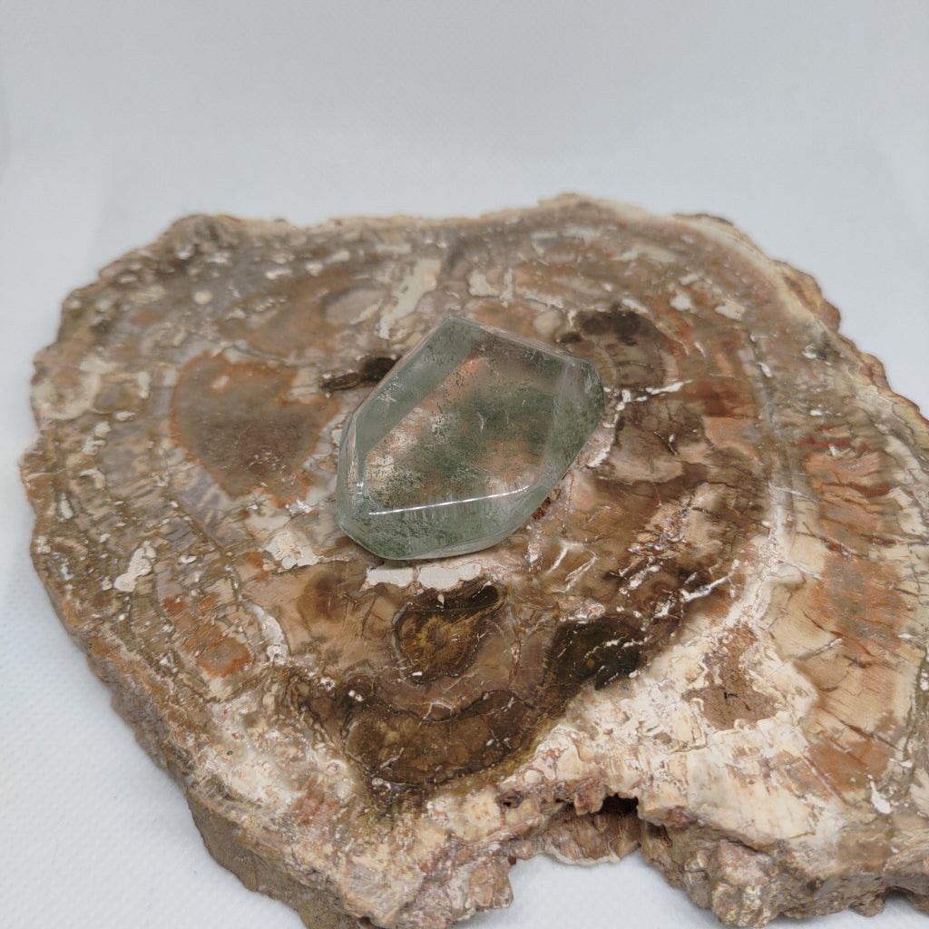 Chlorite Included Clear Quartz Free Form Ref: 0176