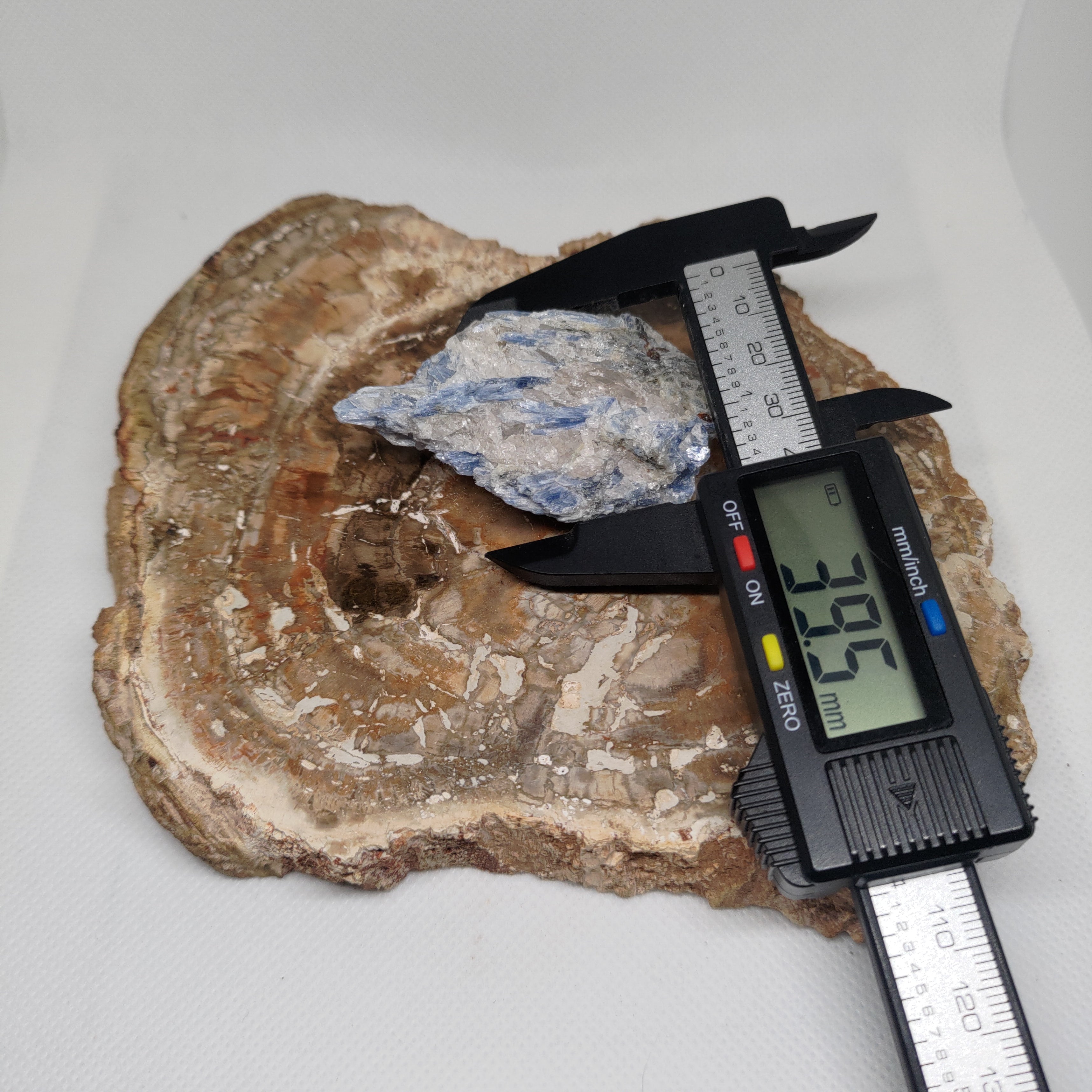 Kyanite in quartz Ref: 0186