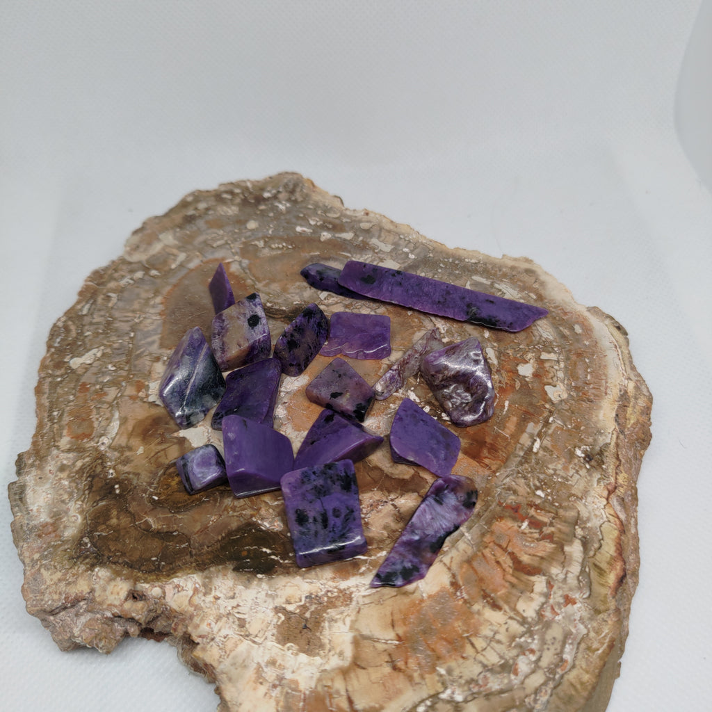 Charoite Tumbled Lot (Small) Ref: 0187