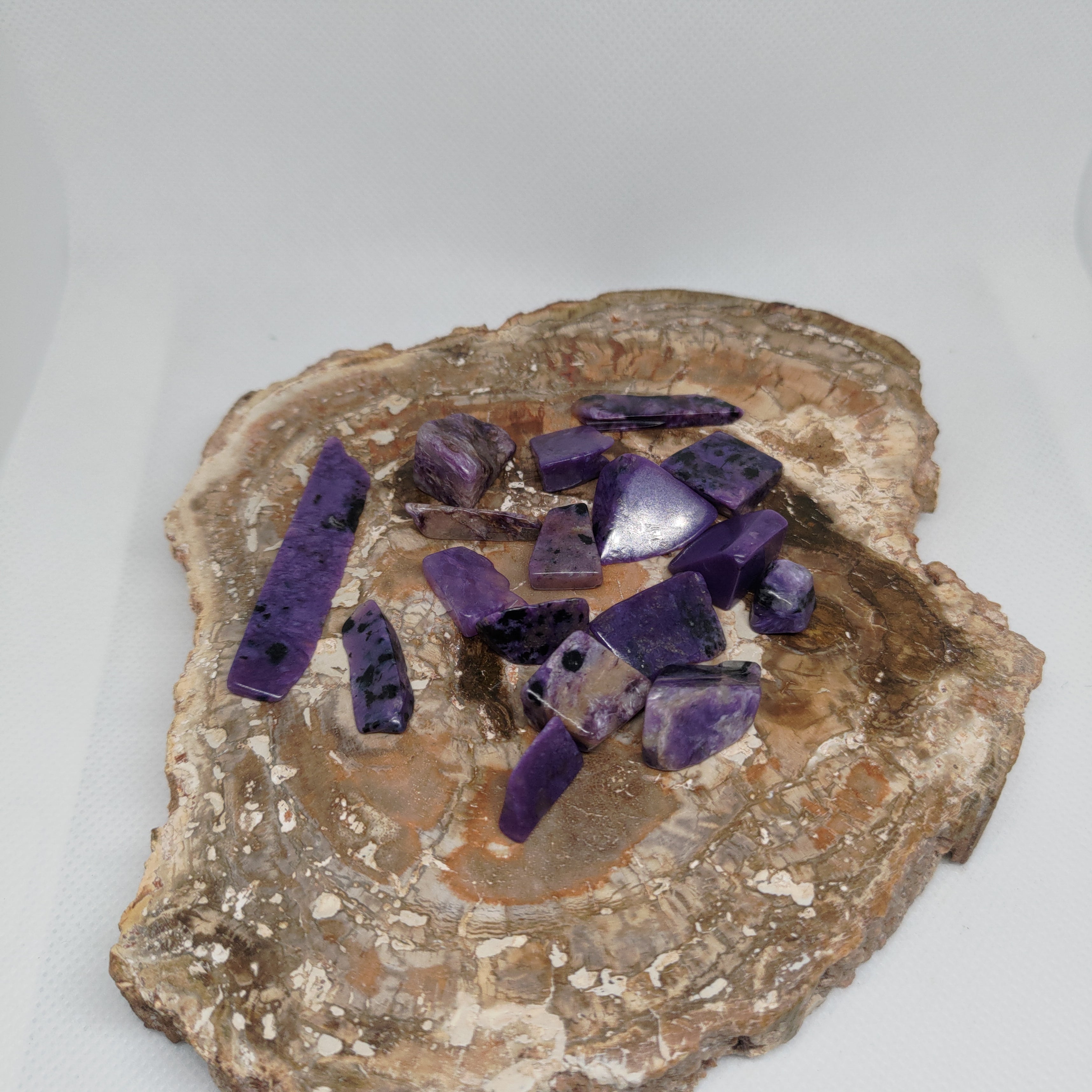 Charoite Tumbled Lot (Small) Ref: 0187