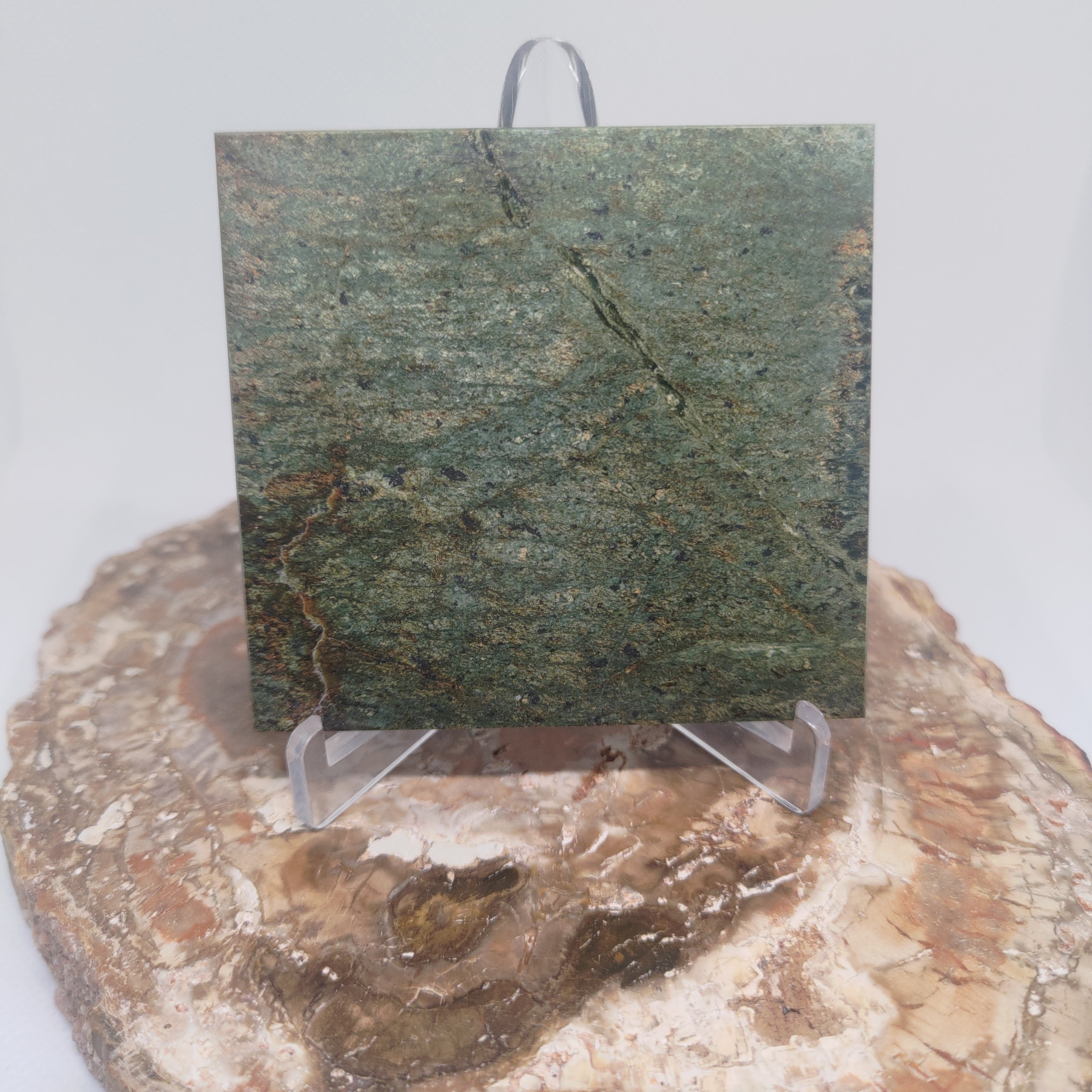 New Zealand Pounamu Display Slab Ref: 0194