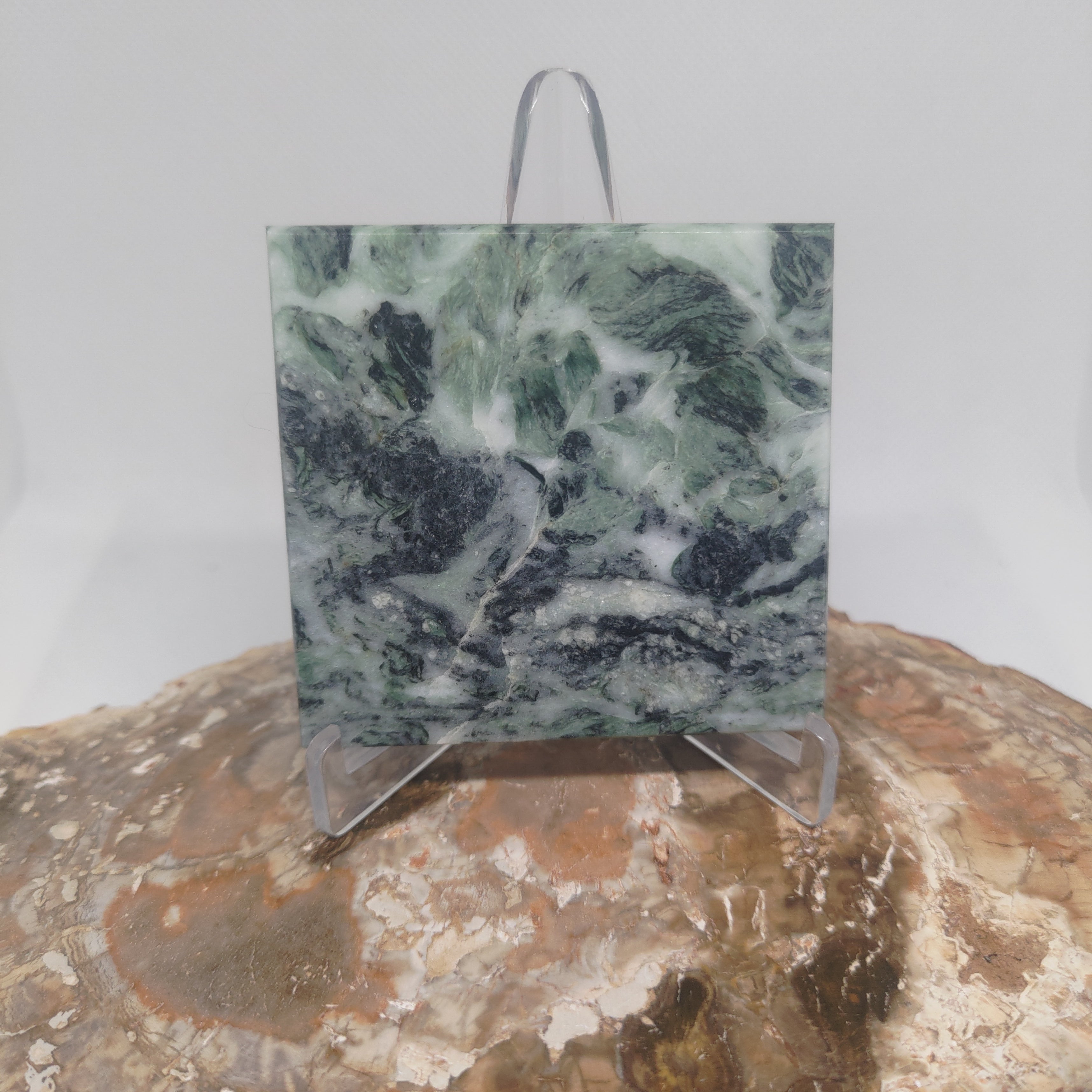 New Zealand Pounamu Display Slab Ref: 0195