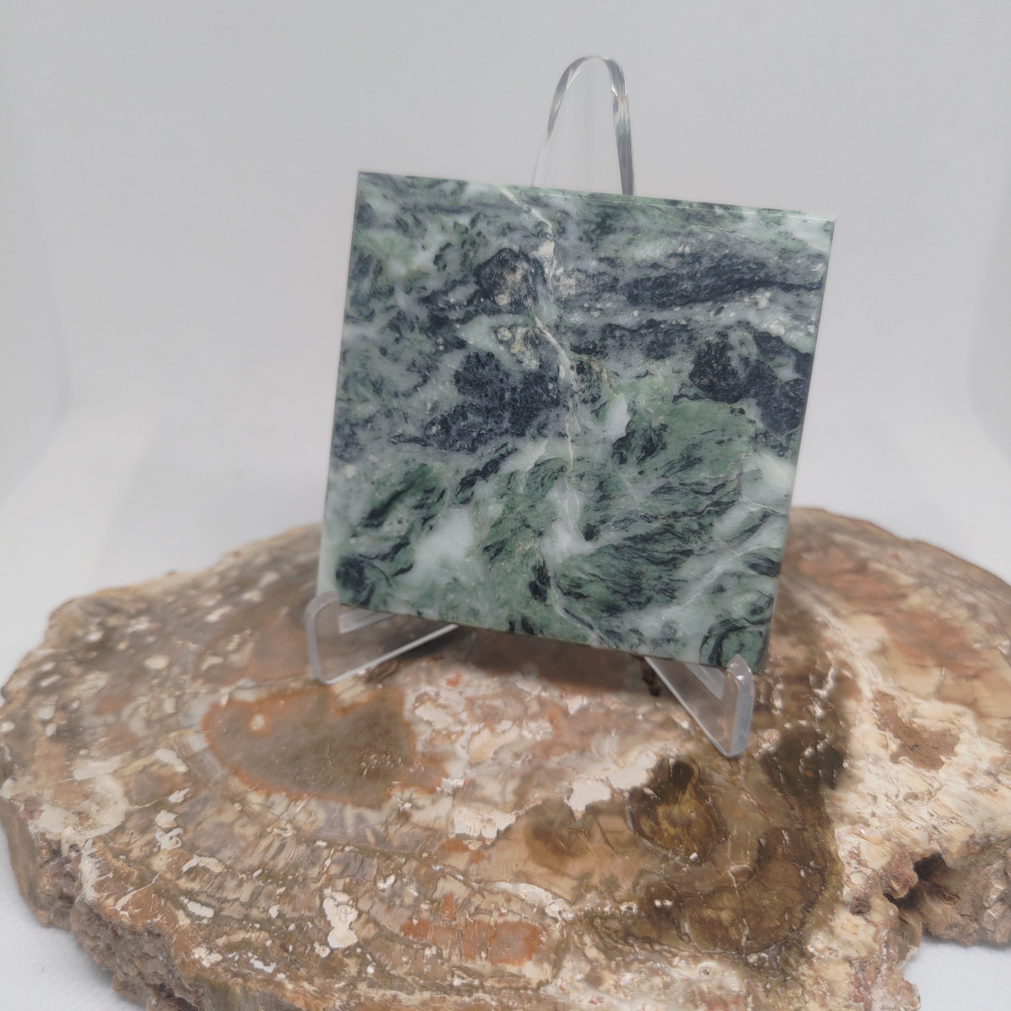 New Zealand Pounamu Display Slab Ref: 0195