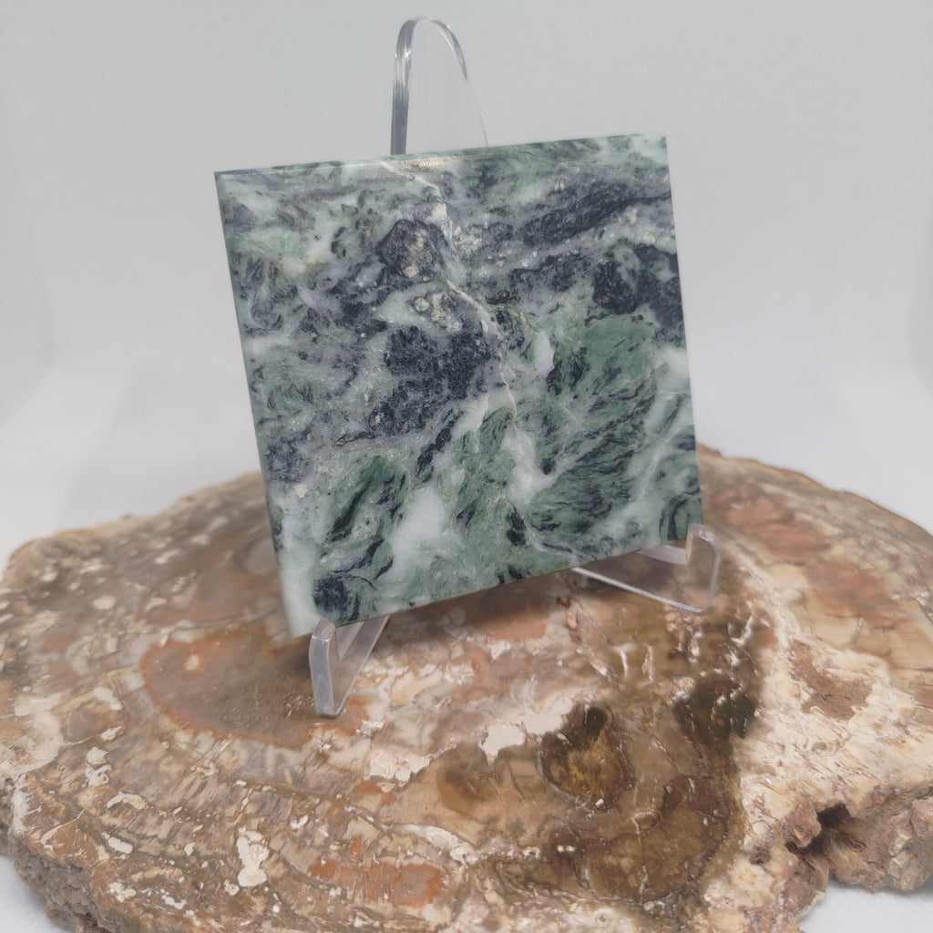 New Zealand Pounamu Display Slab Ref: 0195