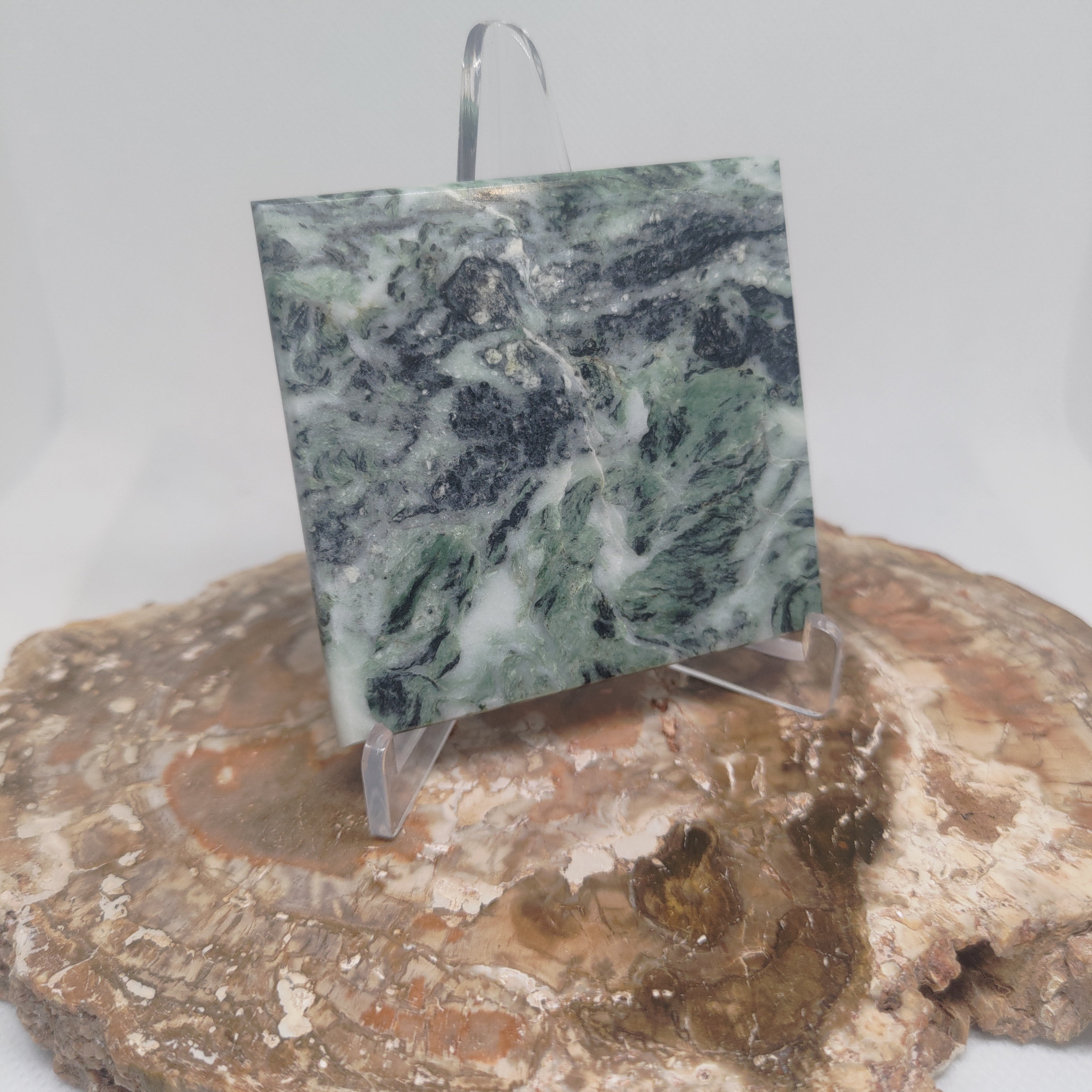 New Zealand Pounamu Display Slab Ref: 0195