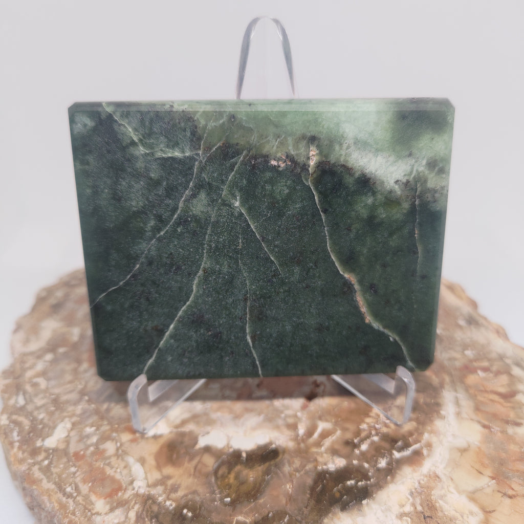 New Zealand Pounamu Display Slab Ref: 0196