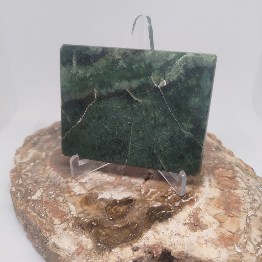 New Zealand Pounamu Display Slab Ref: 0196