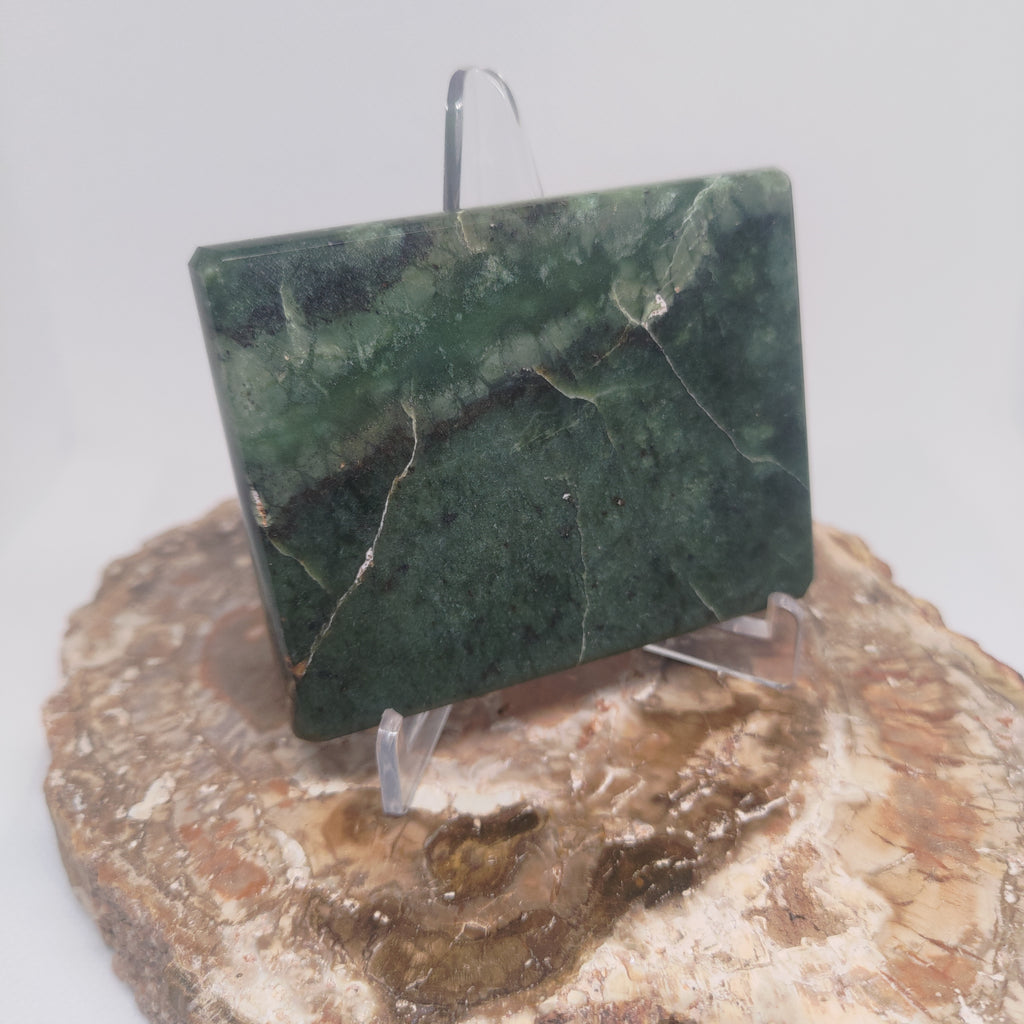 New Zealand Pounamu Display Slab Ref: 0196