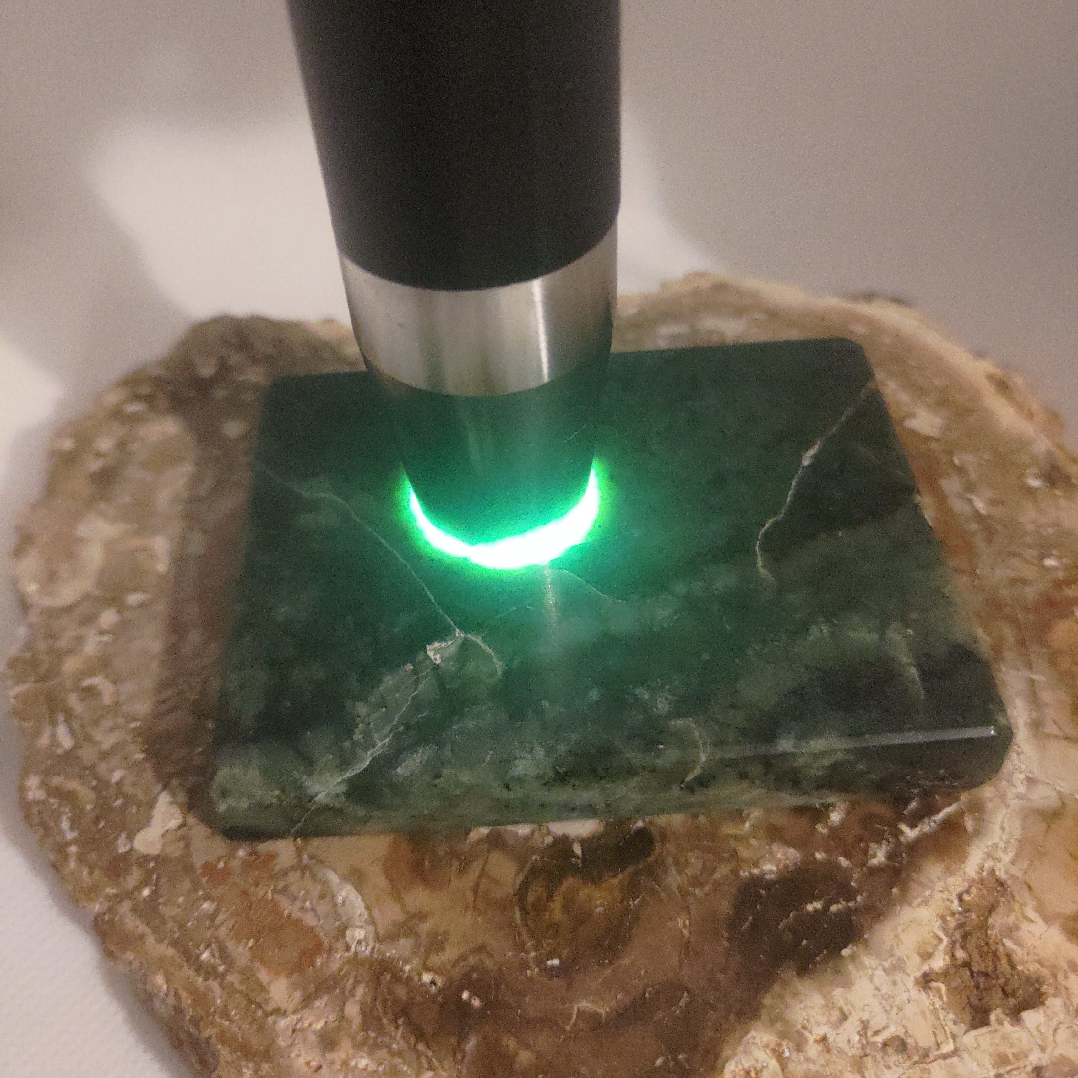 New Zealand Pounamu Display Slab Ref: 0196