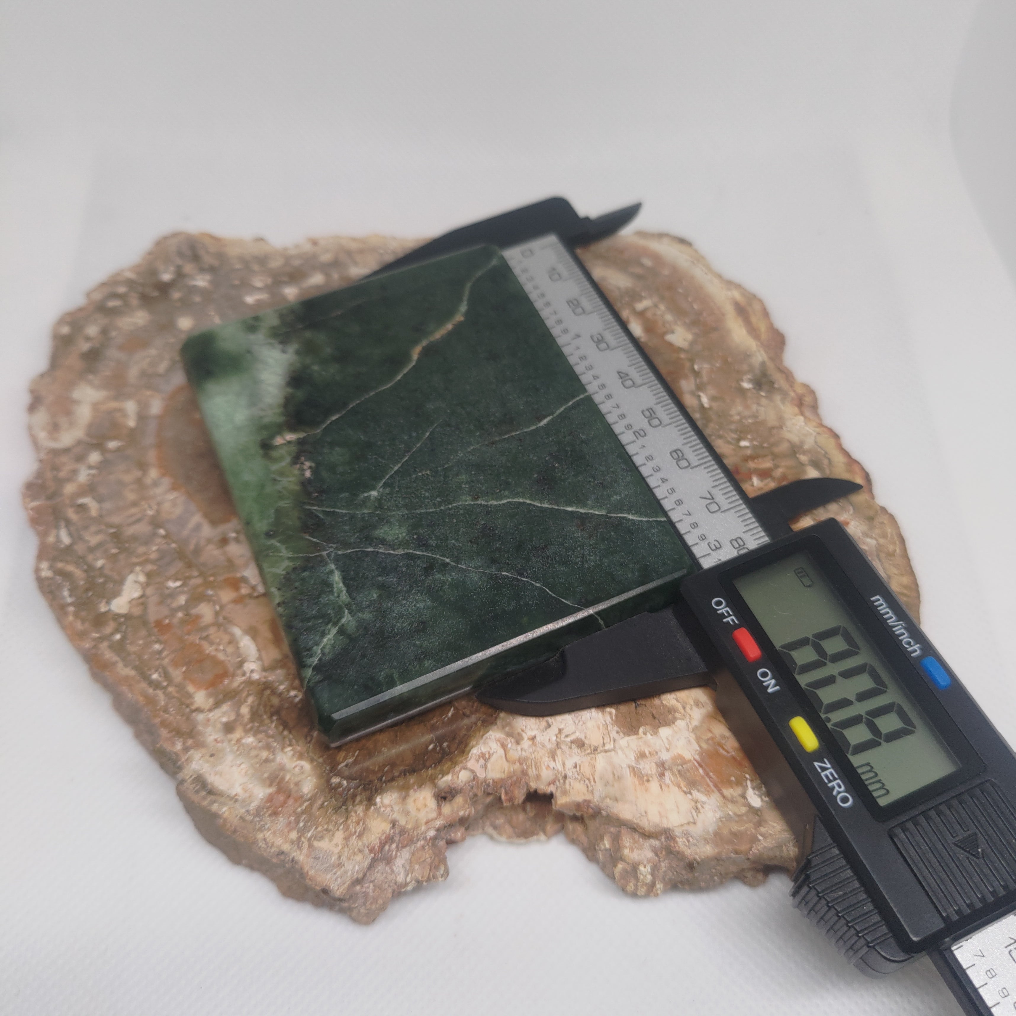 New Zealand Pounamu Display Slab Ref: 0196