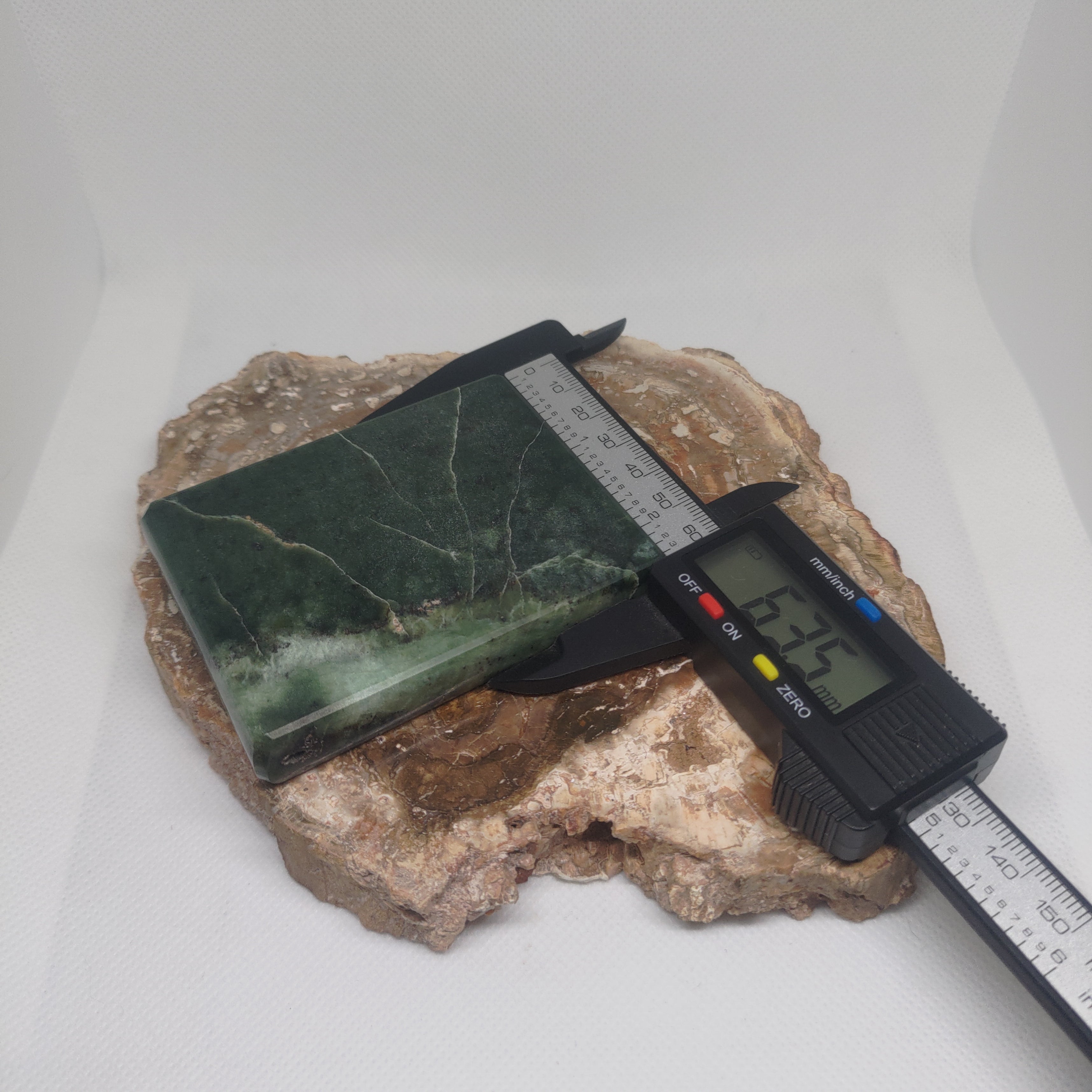 New Zealand Pounamu Display Slab Ref: 0196