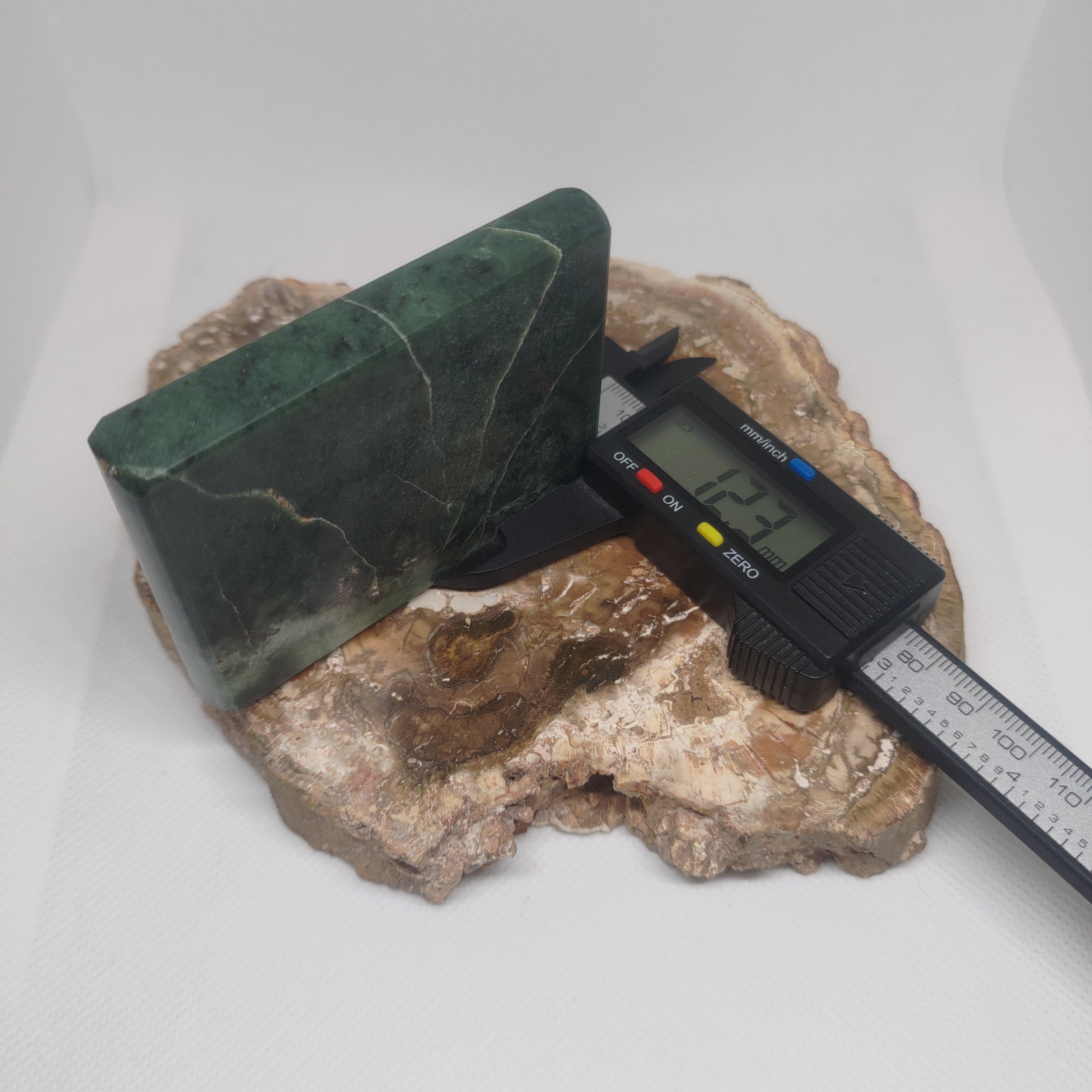 New Zealand Pounamu Display Slab Ref: 0196