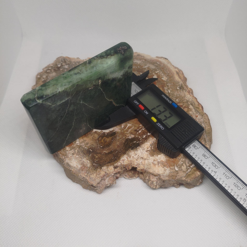 New Zealand Pounamu Display Slab Ref: 0196