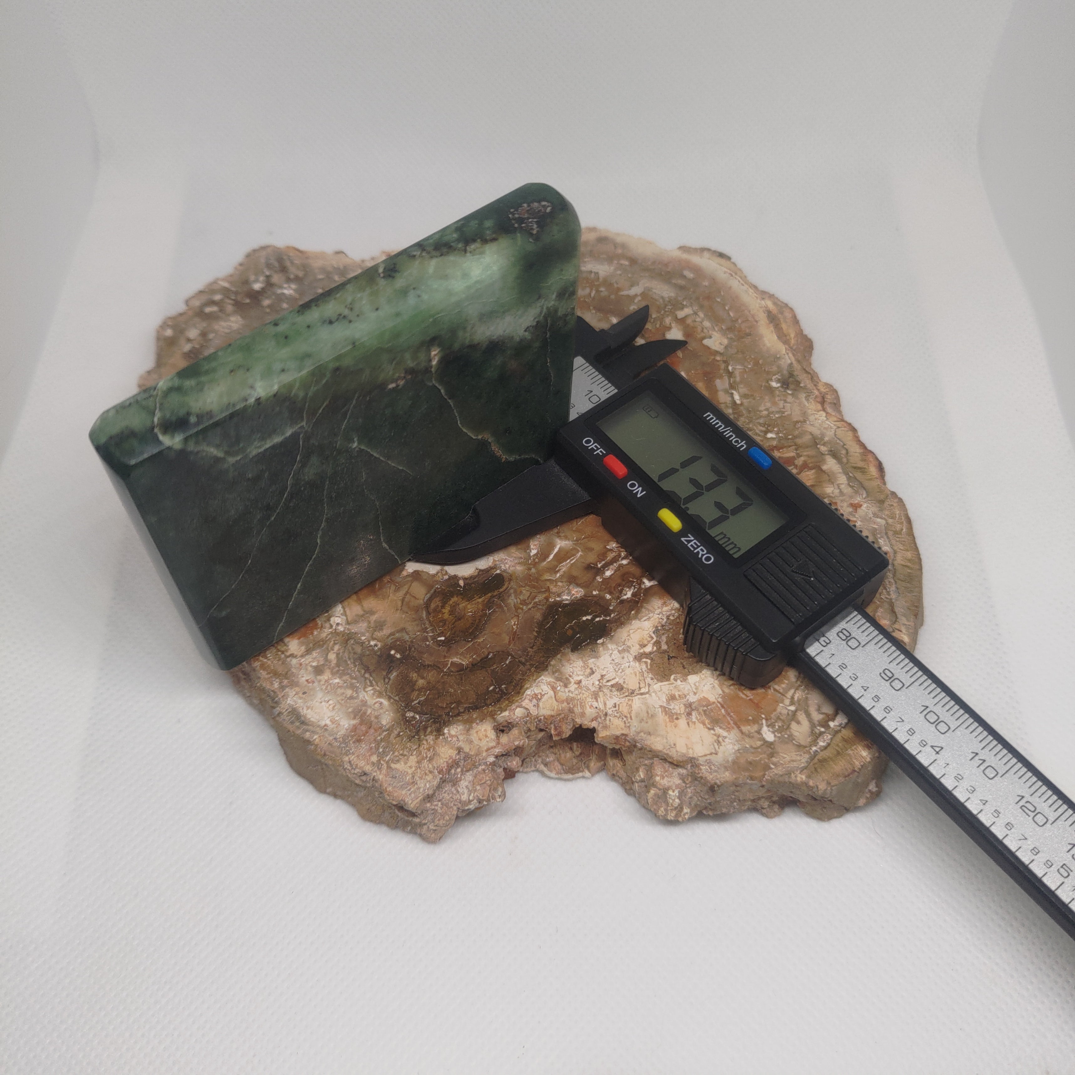 New Zealand Pounamu Display Slab Ref: 0196