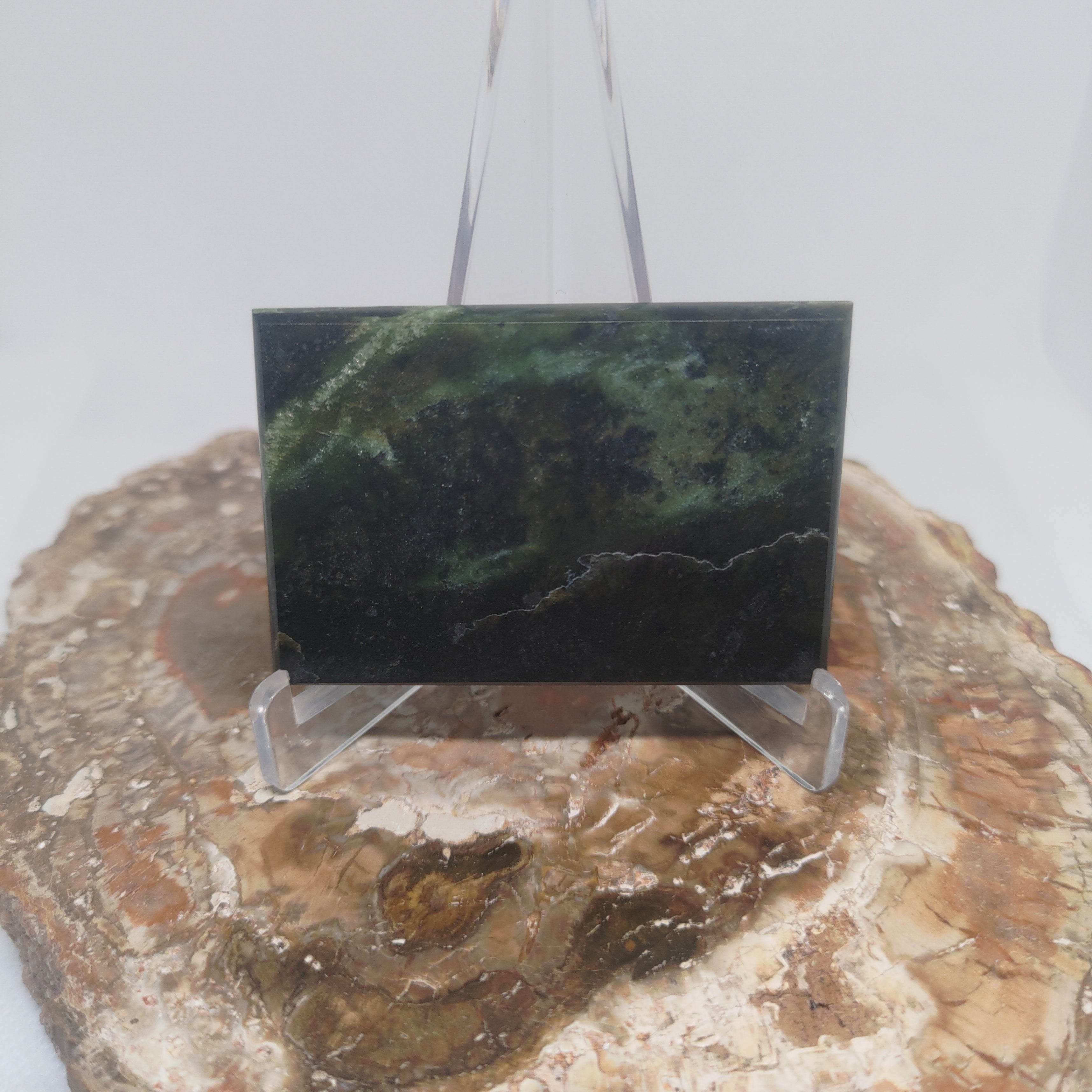 New Zealand Pounamu Display Slab Ref: 0197